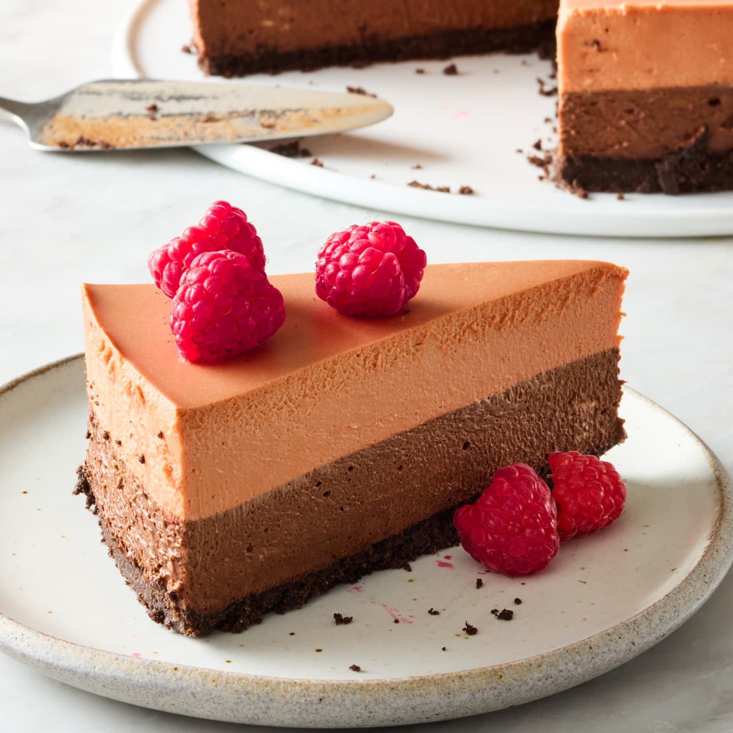 Chocolate mousse hotsell cake filling