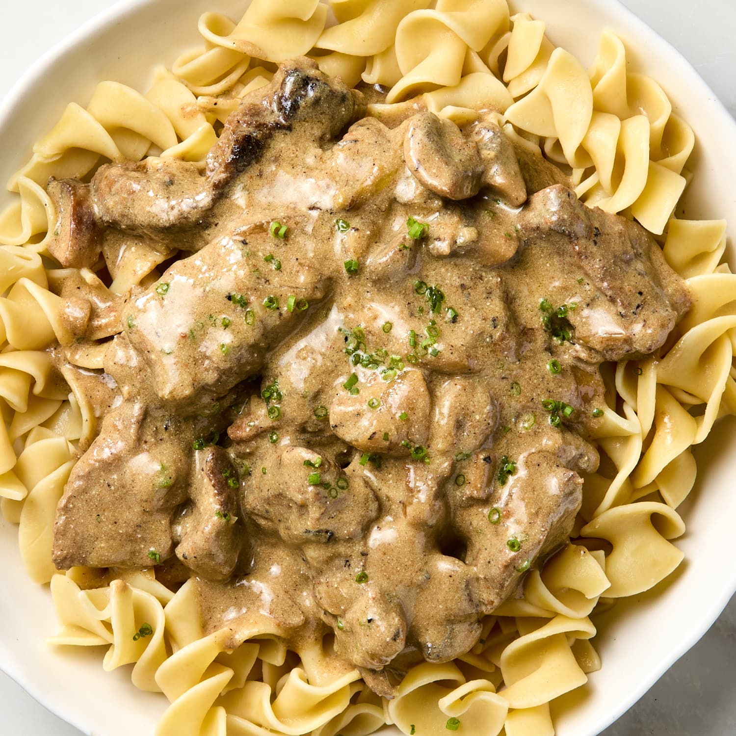 Beef Stroganoff