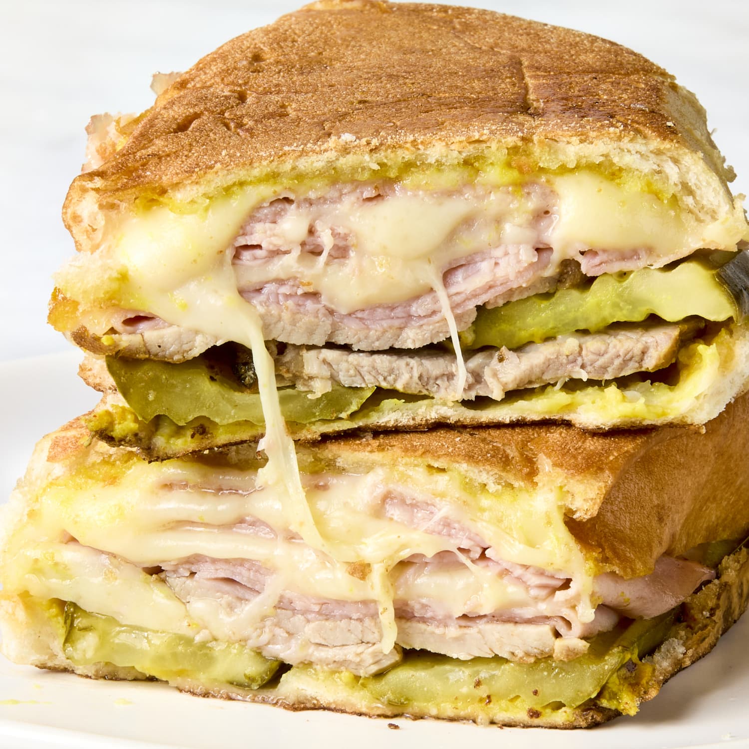 Cuban sandwich press top
