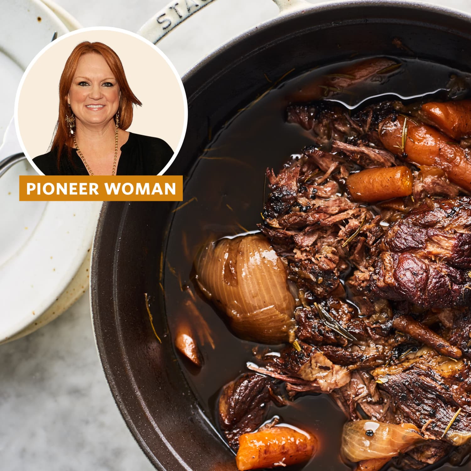 Pioneer woman shop roasting pan