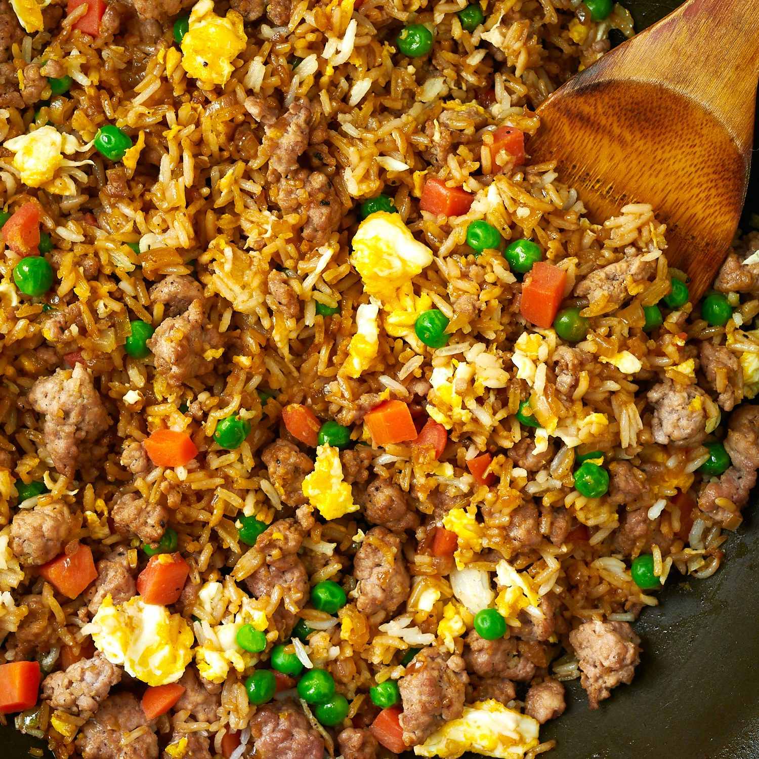 Chinese Food Pork Fried Rice