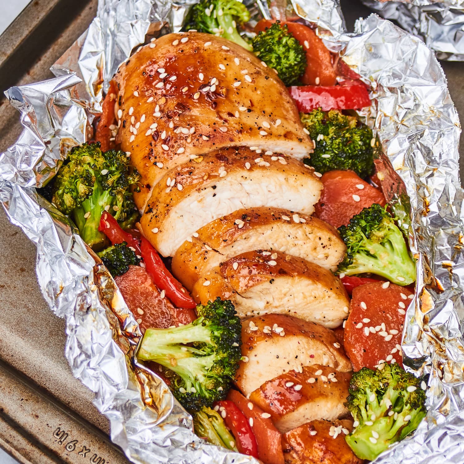 Teriyaki Chicken Foil Packets