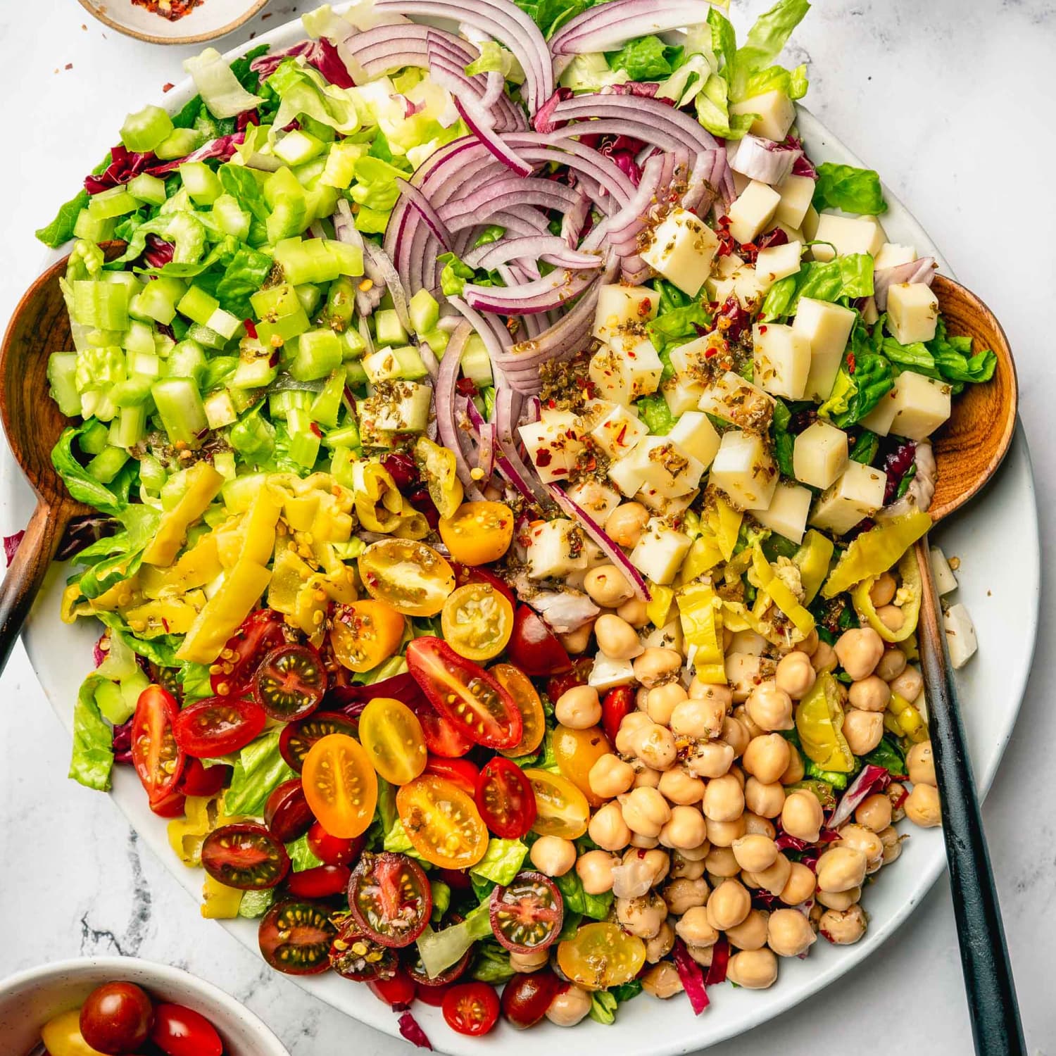 Vegetarian Italian Chopped Salad