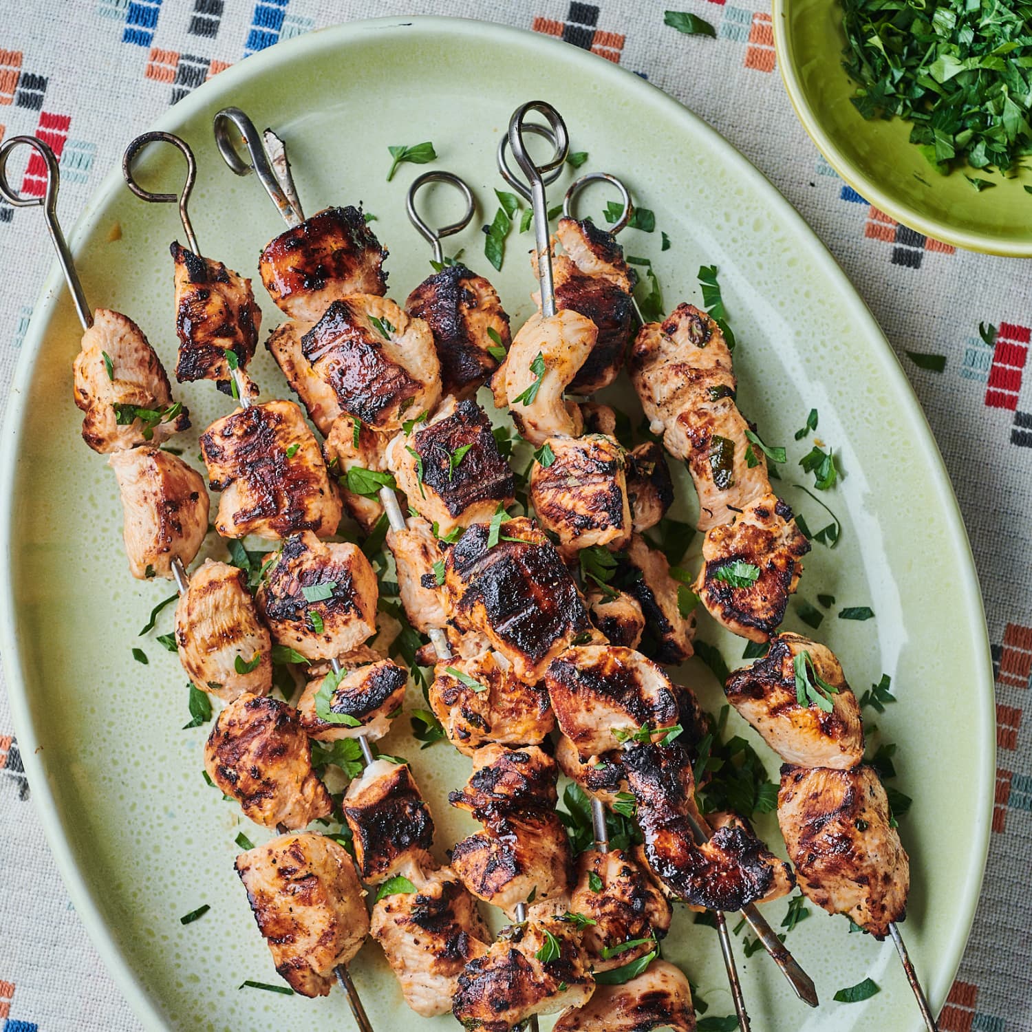 How to Make Tender Grilled Chicken Kebabs
