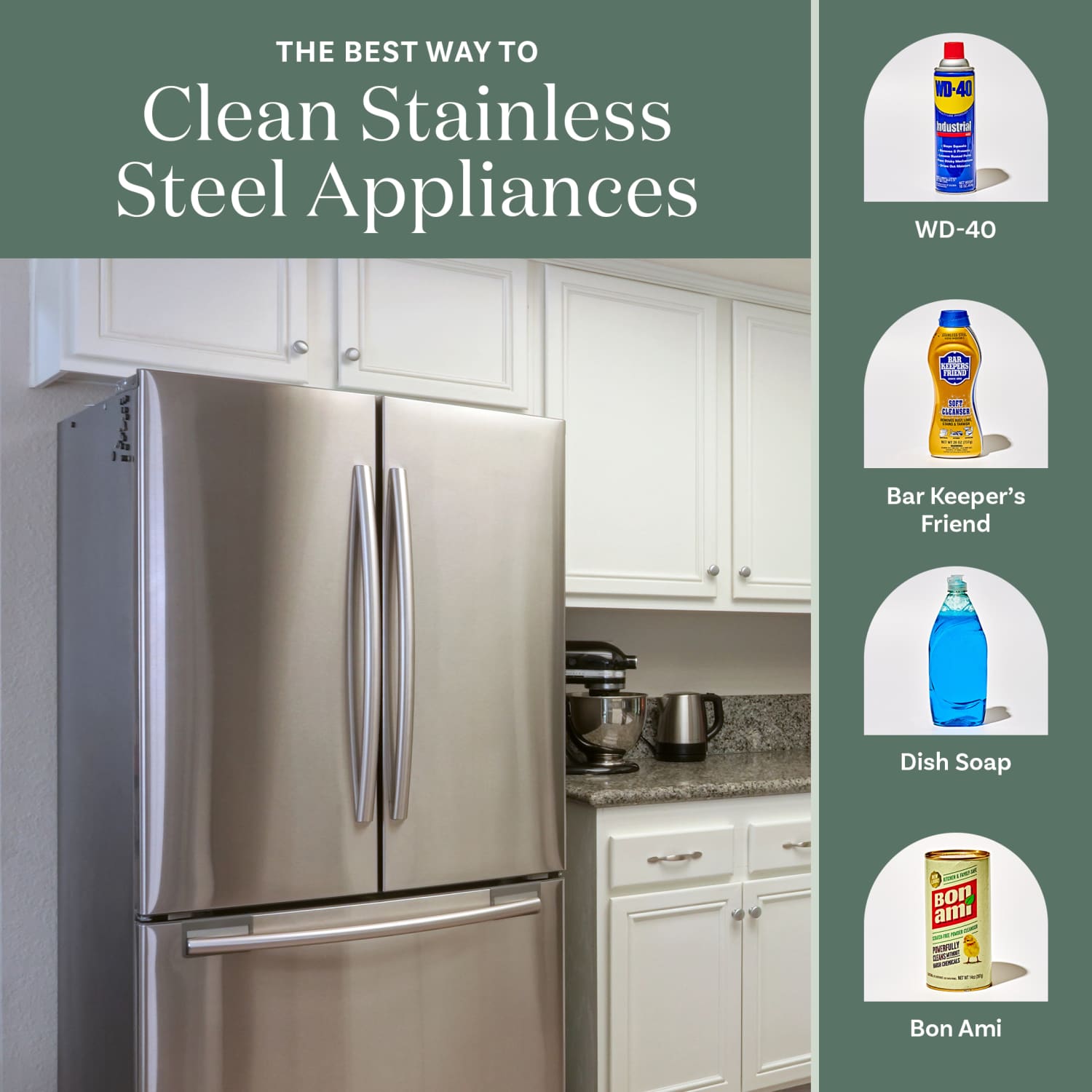Cleaning Showdown Stainless Steel Appliances