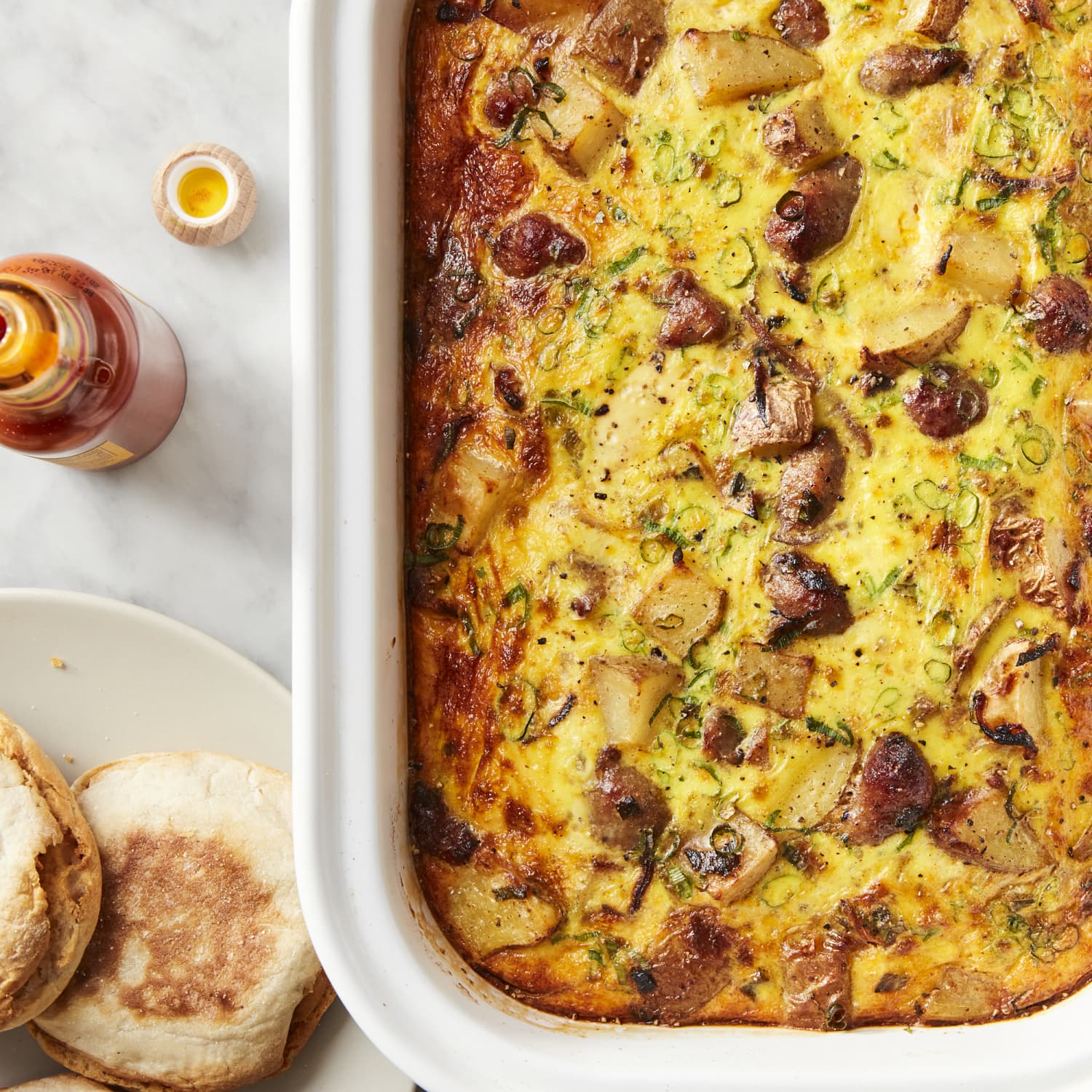 Egg bake deals with bread