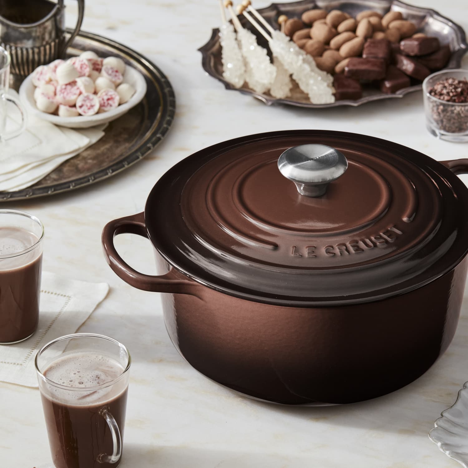 Le Creuset Launches Ganache, a Decadent New Dessert-Inspired Hue