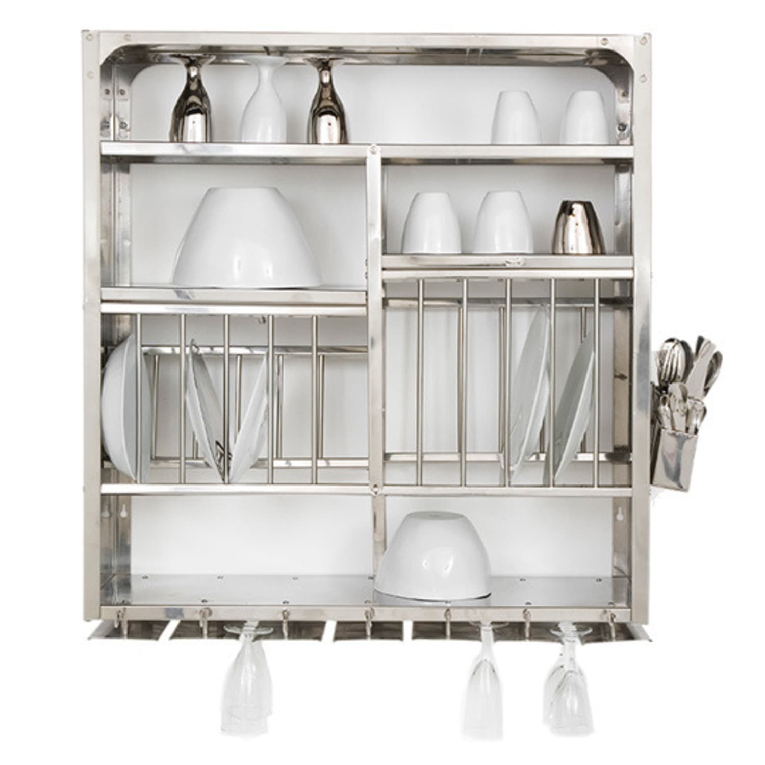 шкаф подвесной для посуды с сушилкой