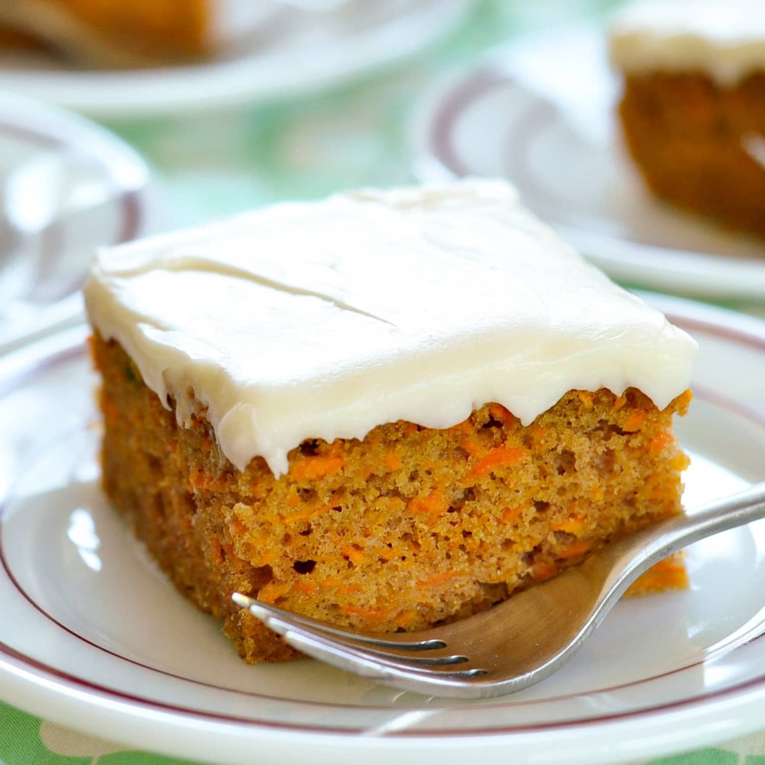 Frosted carrot cake deals