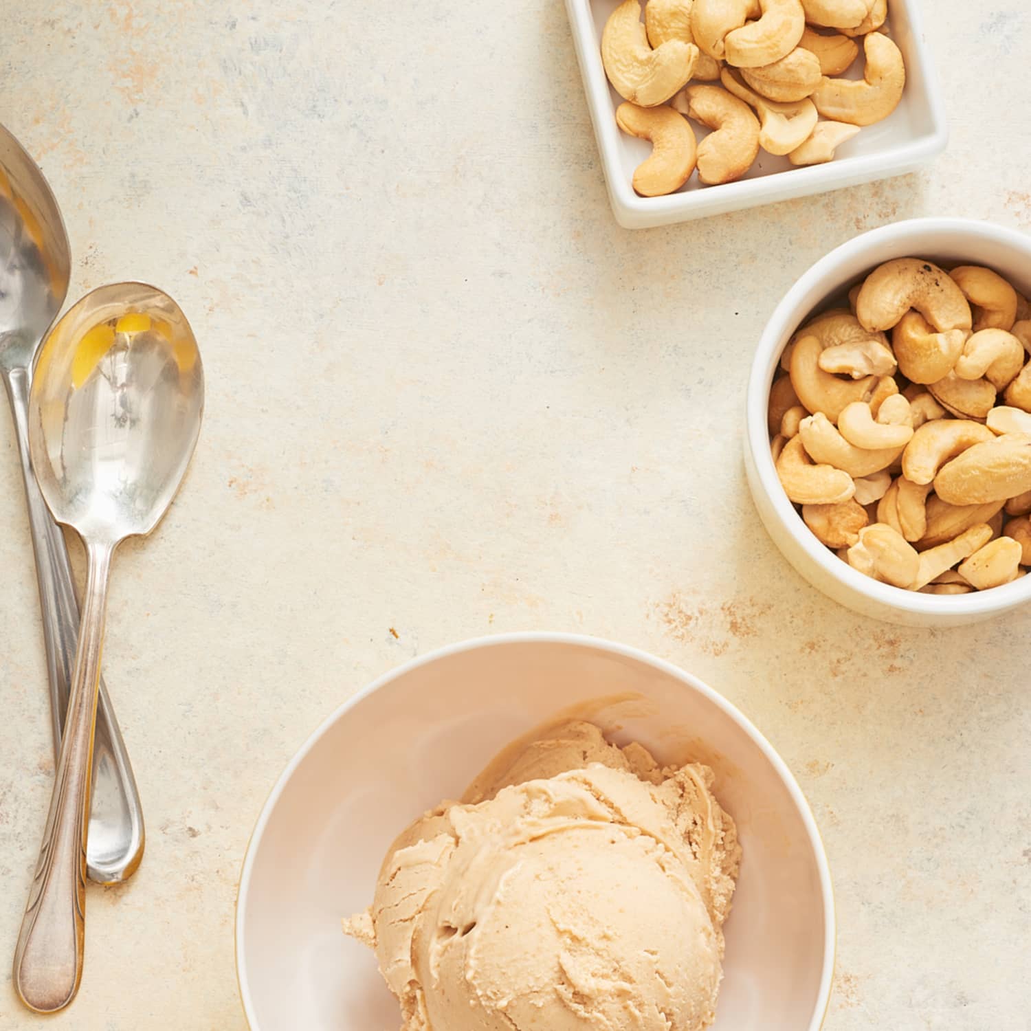 Ice cream sales with cashews