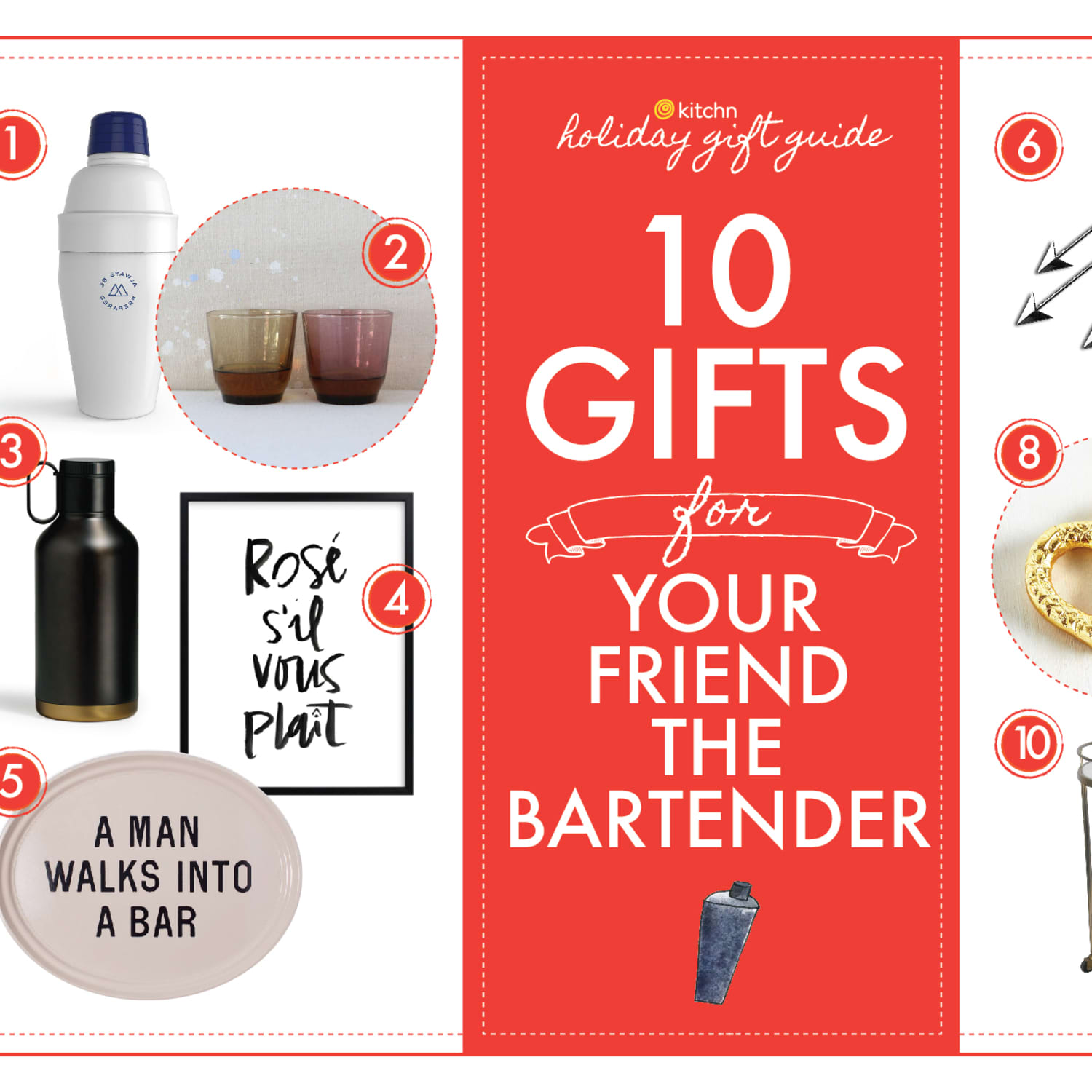 top gifts for the home bartenders