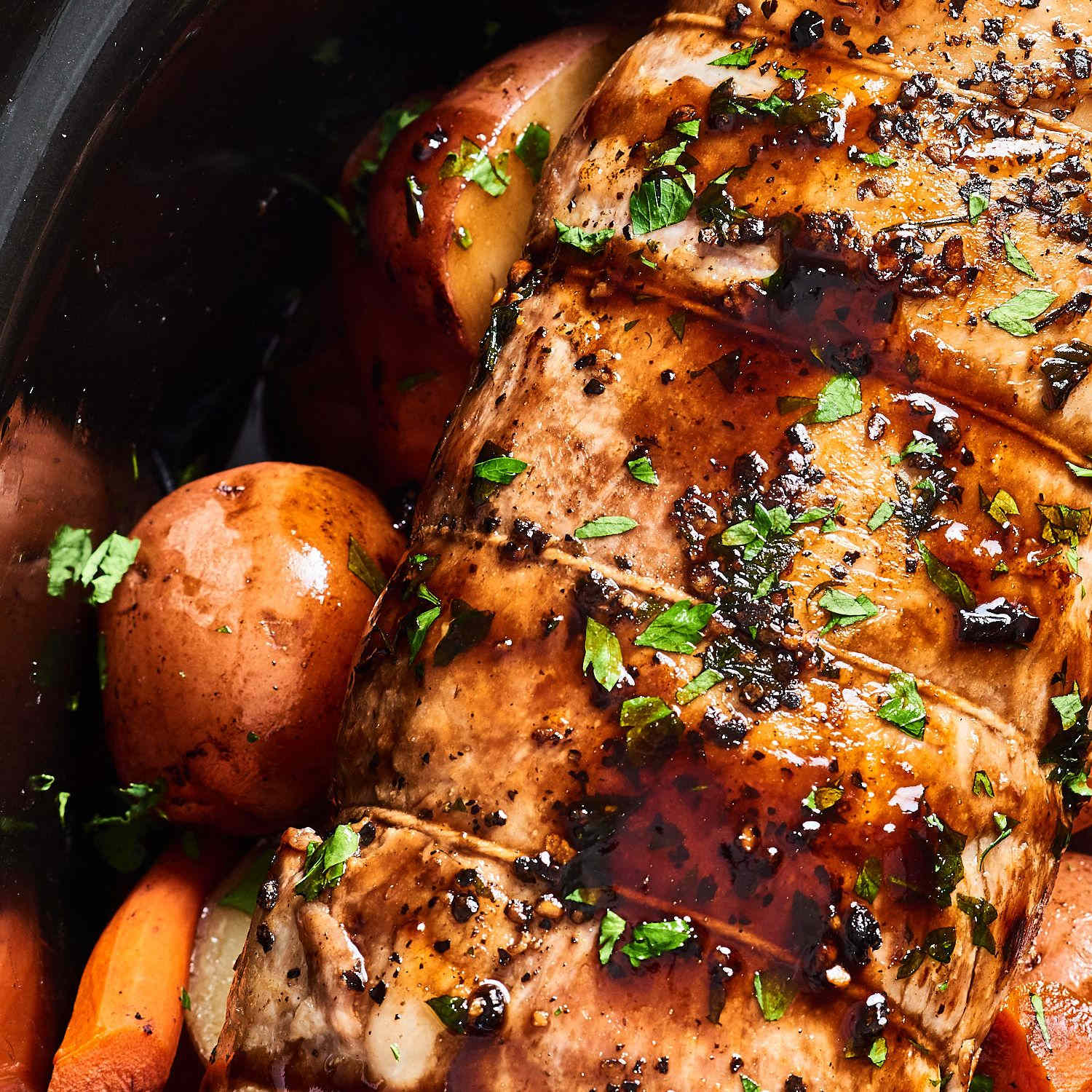 Slow Cooker Pork Loin Roast
