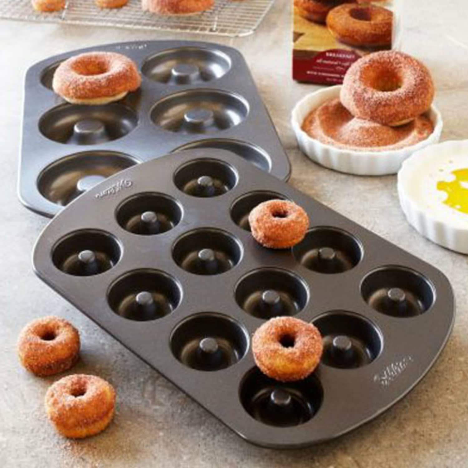 Oven Baked Doughnuts at Home Doughnut Pans The Kitchn