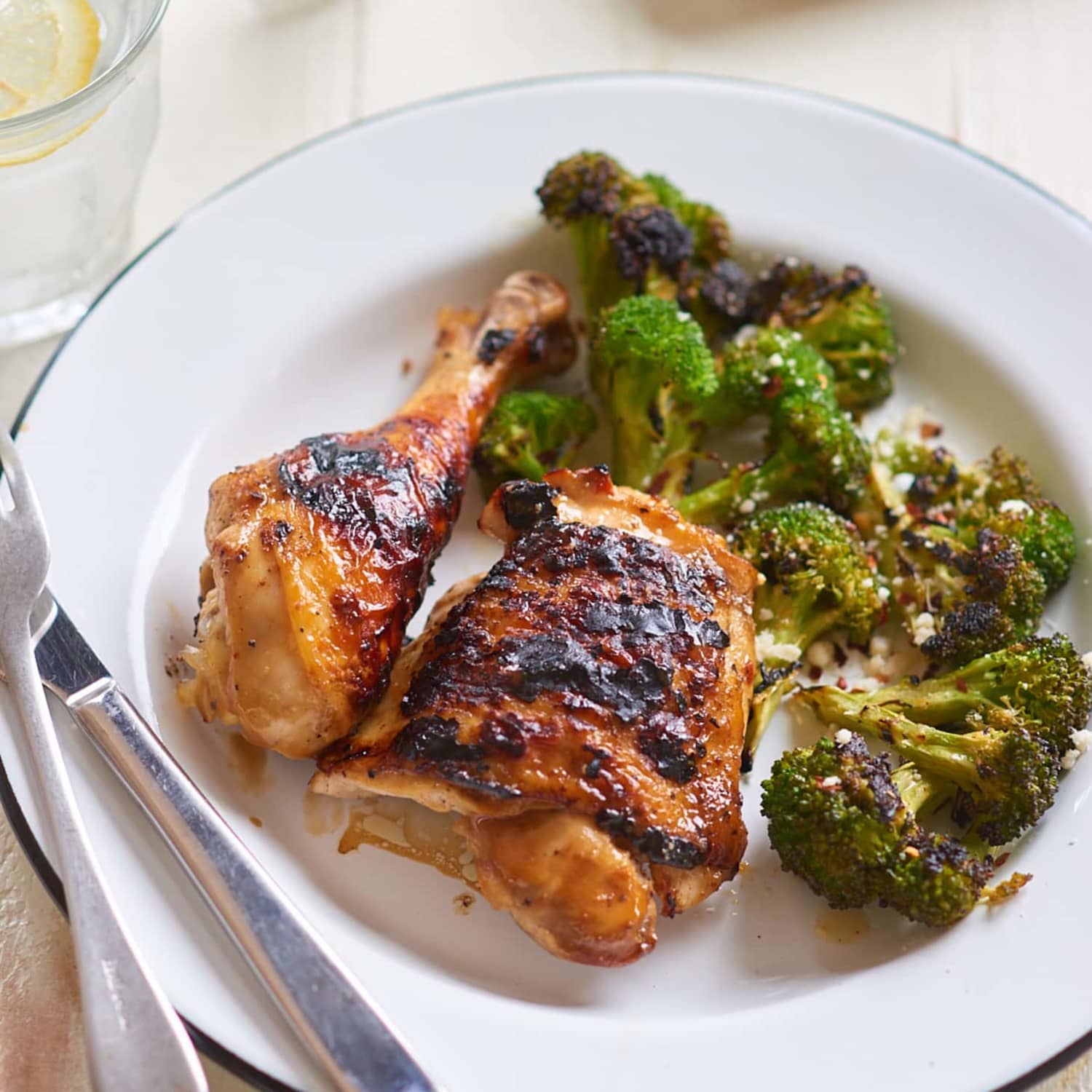 Buttermilk Brined Grilled Chicken