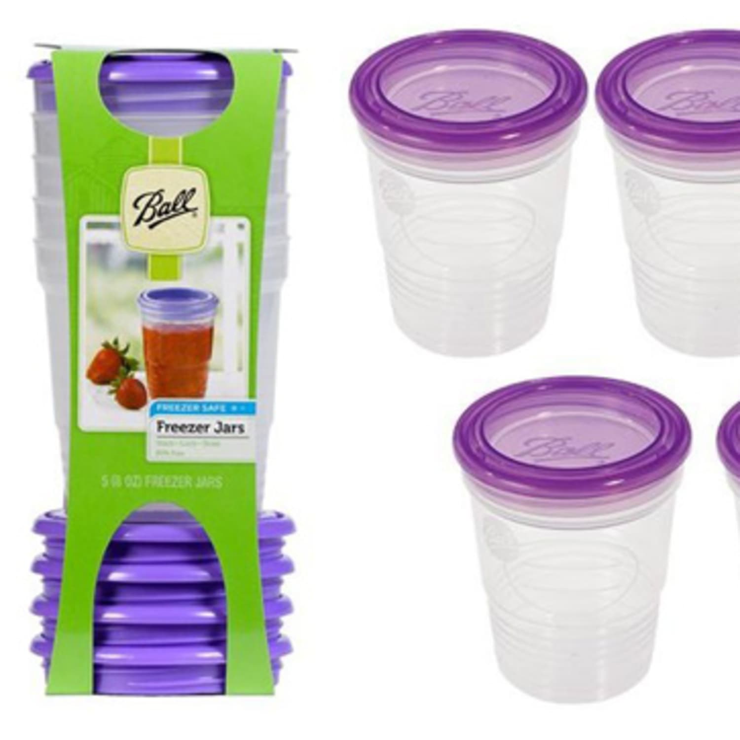 Ball freezer sale containers