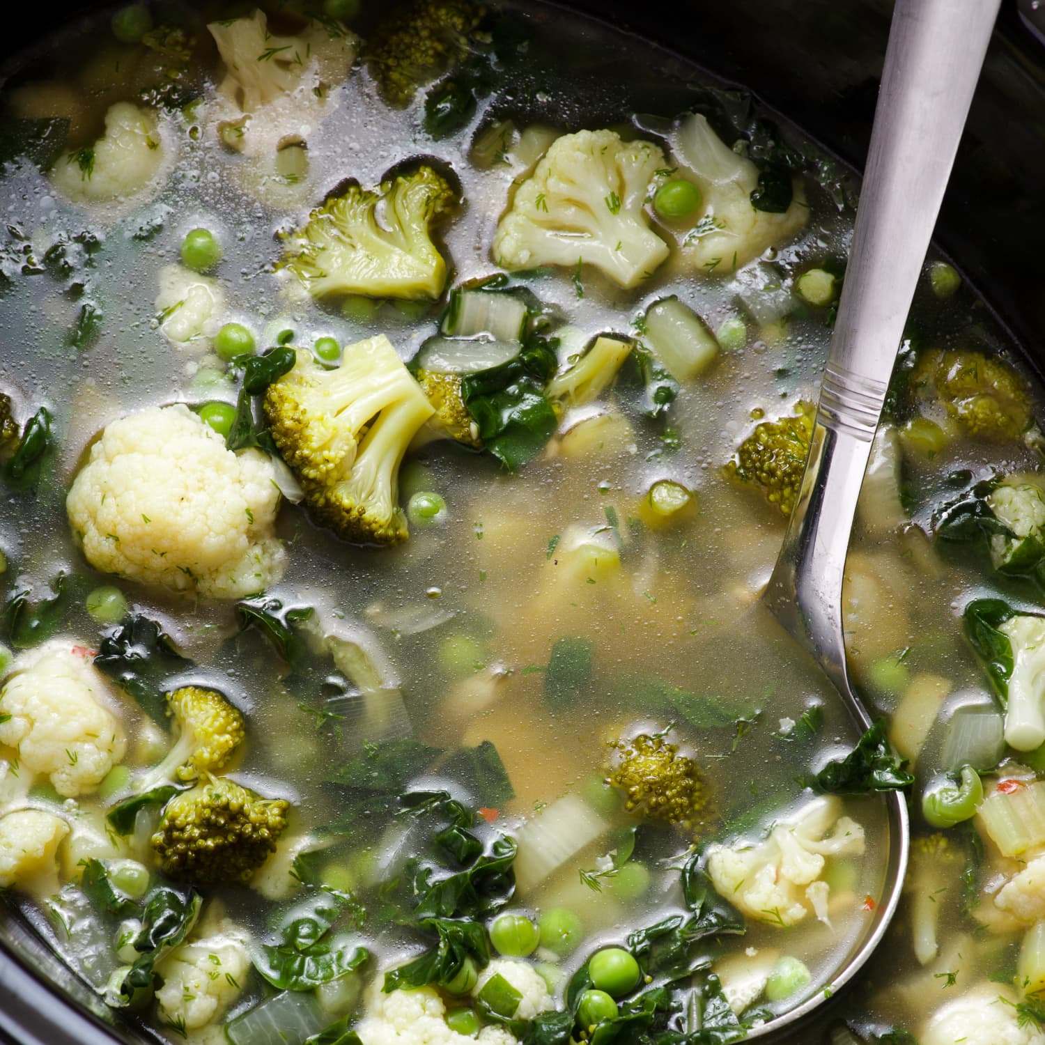 Broccoli store vegetable soup