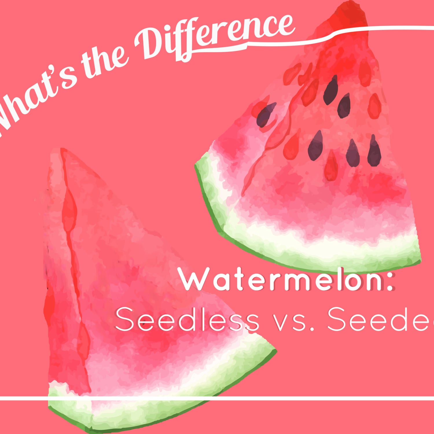 What s the Difference Between Seedless and Seeded Watermelons