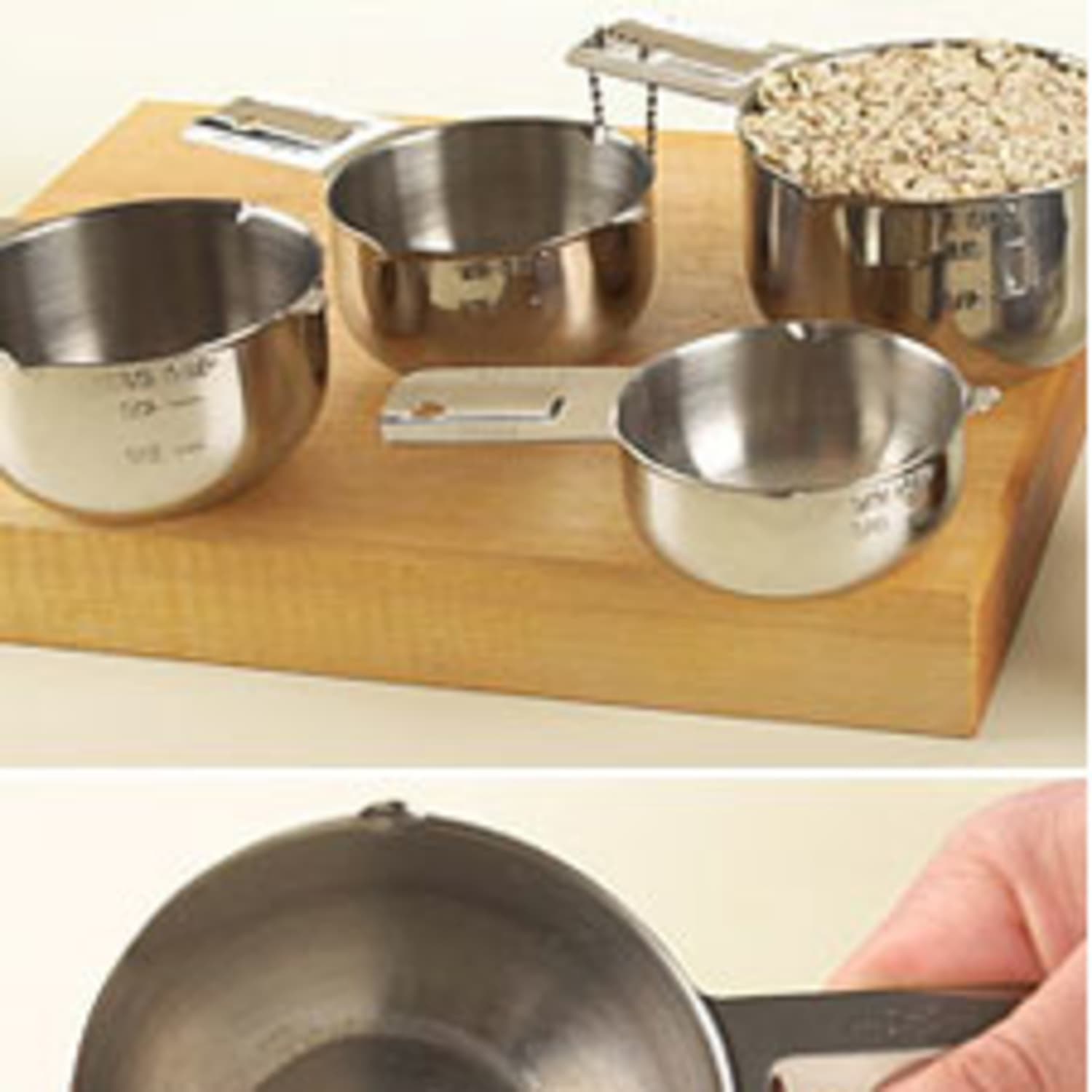 lee valley lifetime measuring cups