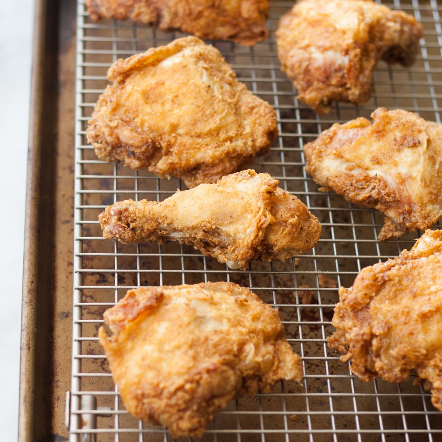 Cooling rack for fried foods clearance