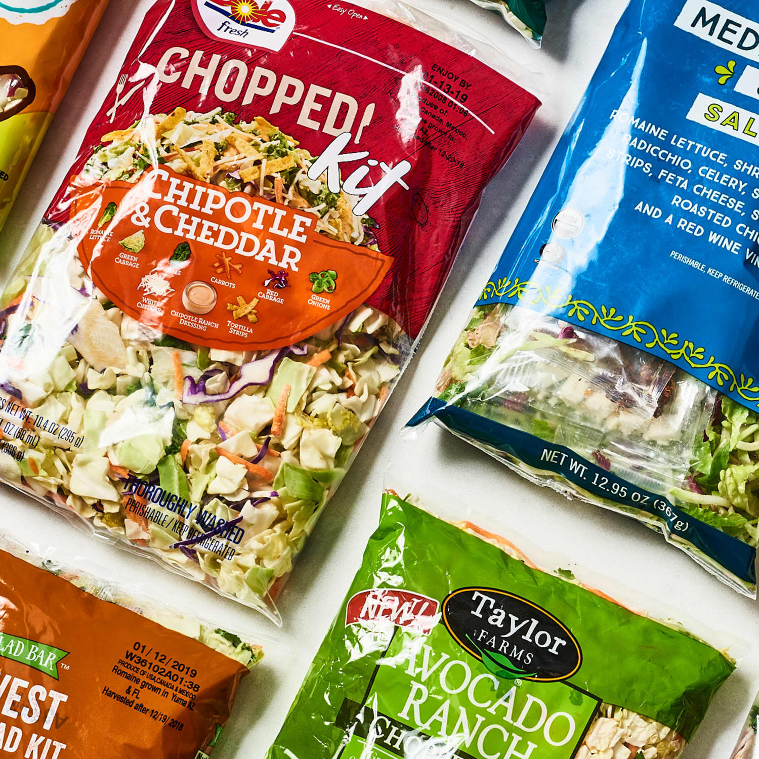 Bagged salad mix 2025