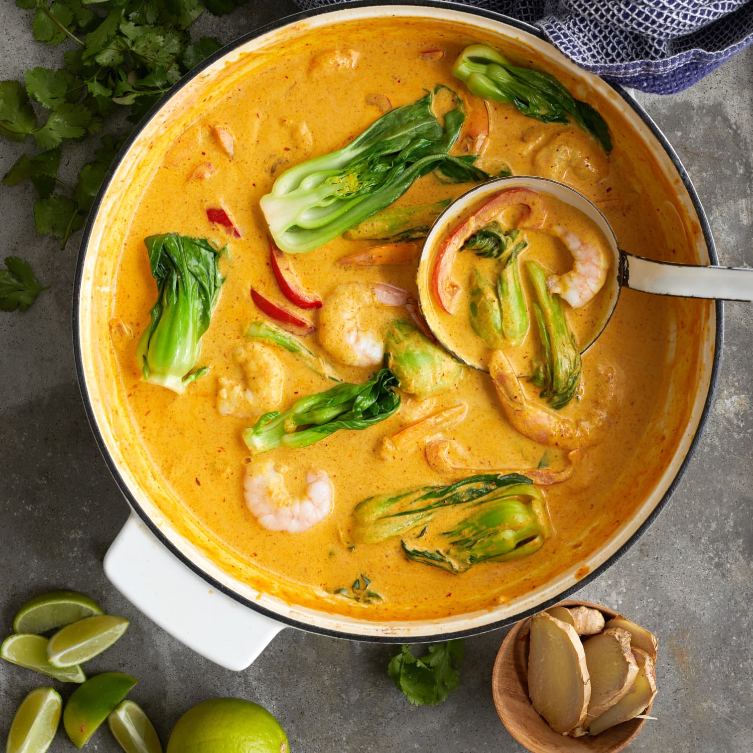 Coconut thai curry shrimp 2025