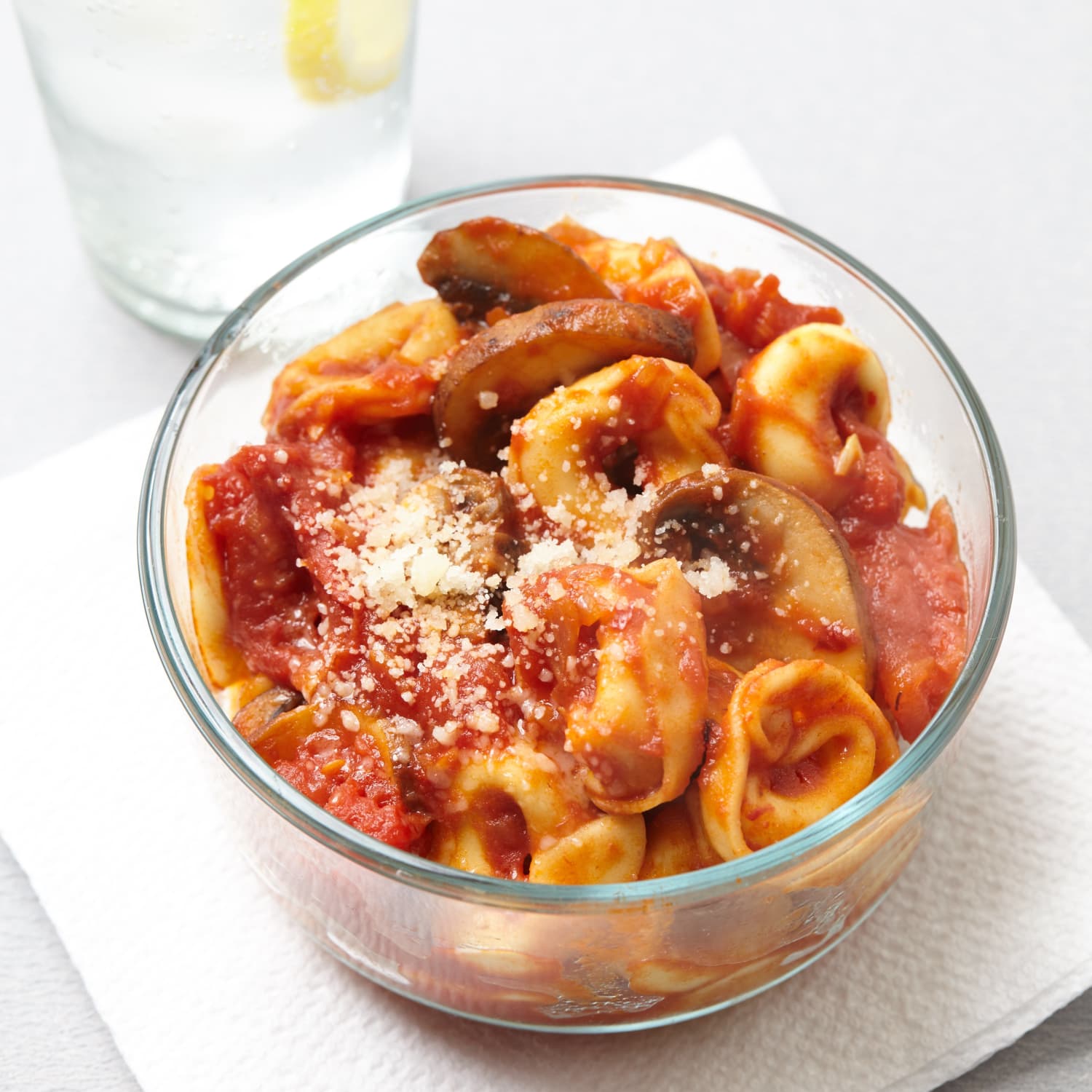 Recipe 20 Minute Spicy Tomato Mushroom Tortellini