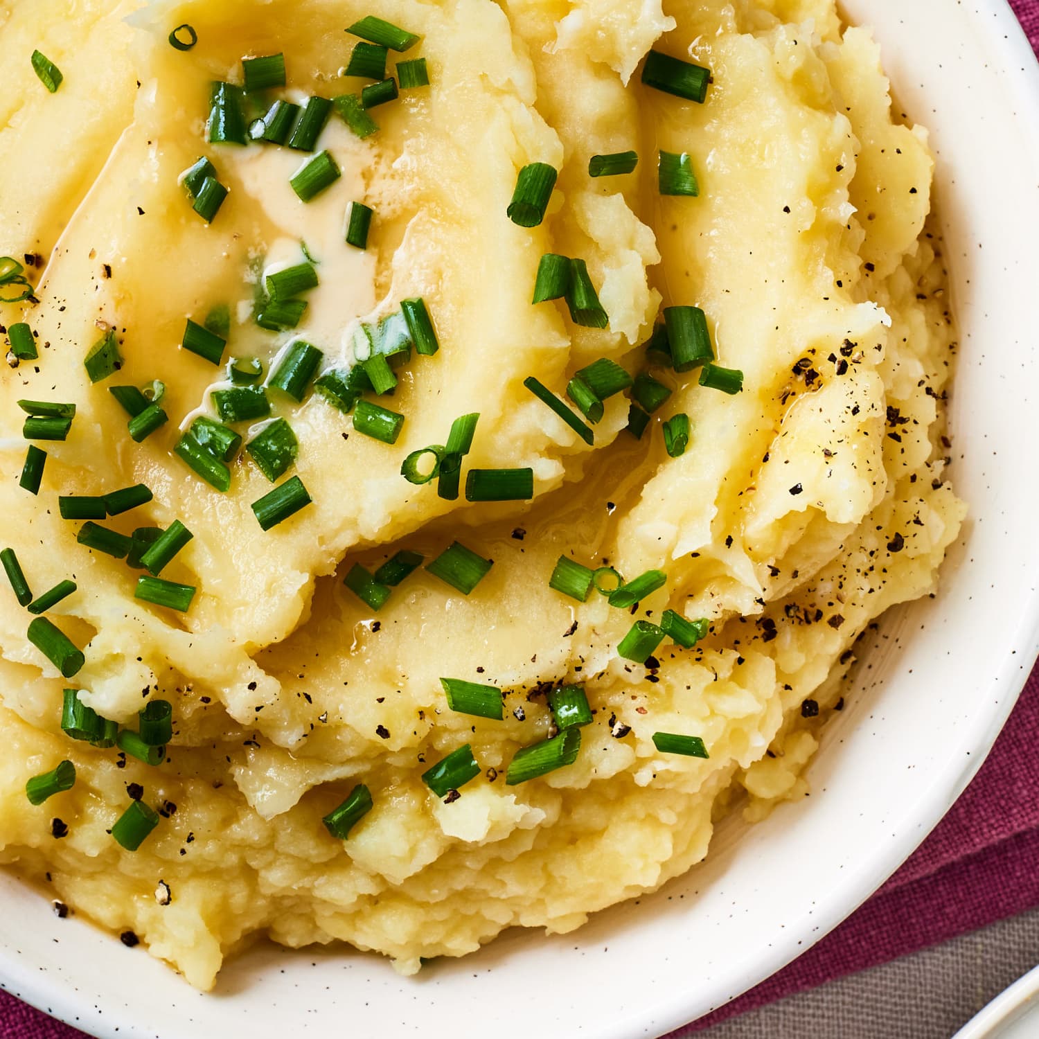 Vegan mashed top potatoes recipe