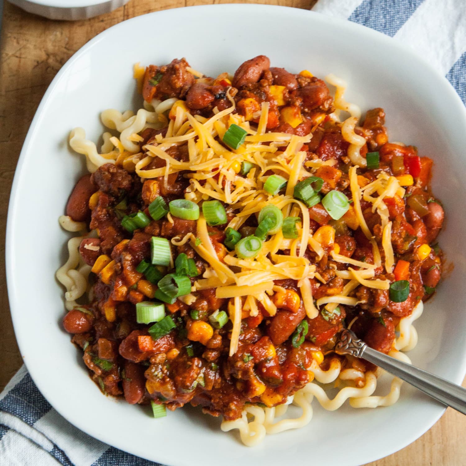 Pasta clearance in chili