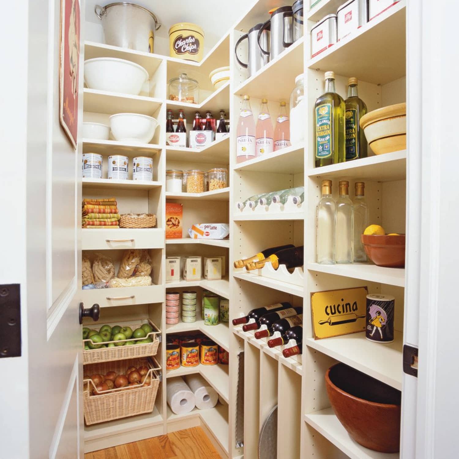 Open pantry new arrivals cupboard