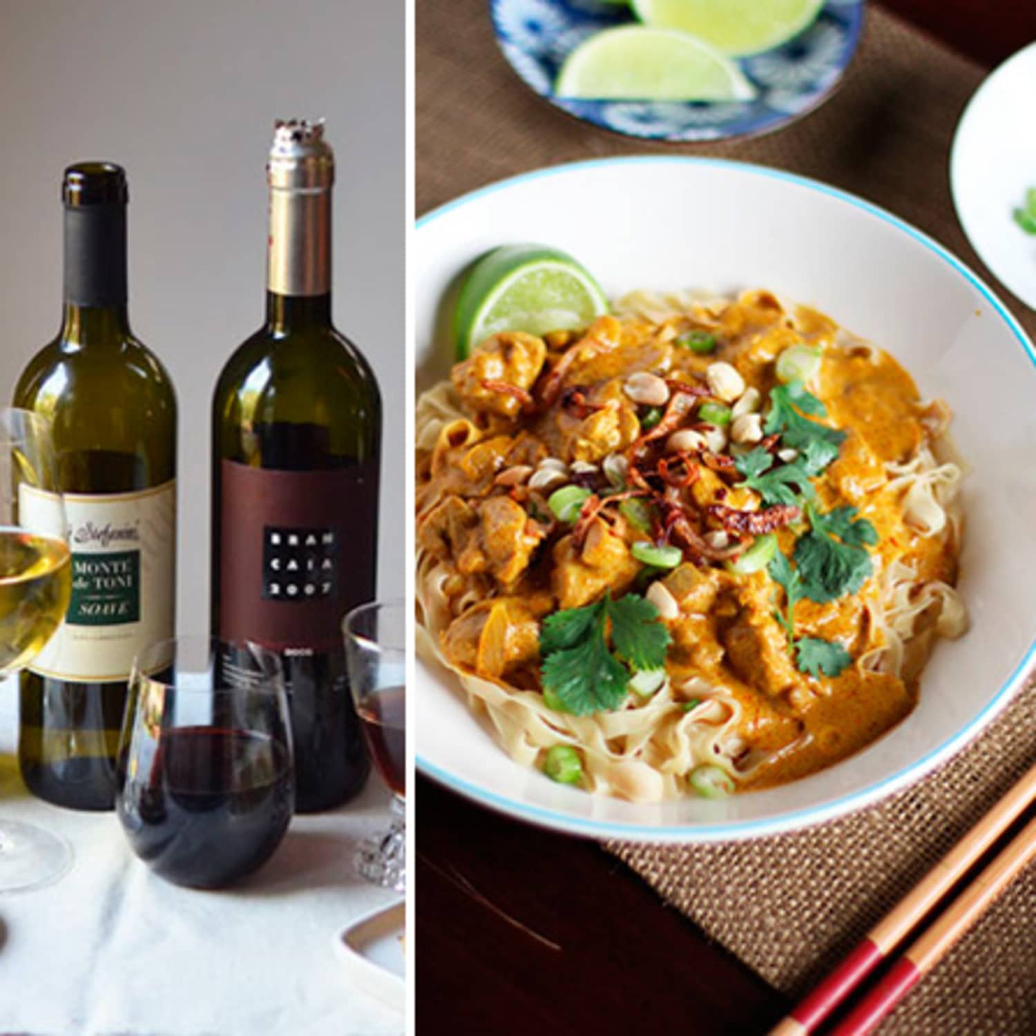 spicy thai food wine pairing Rachell Byers