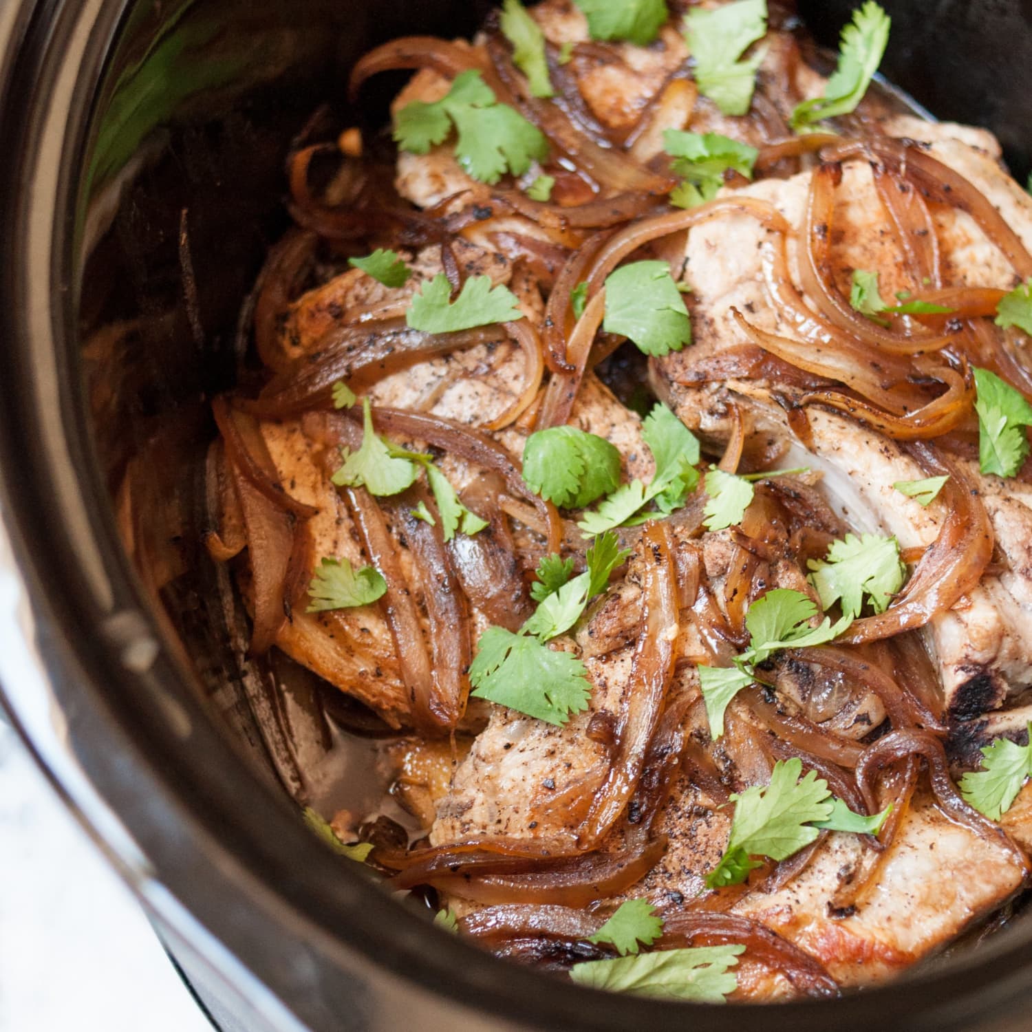 Pork steak sale slow cooker recipes