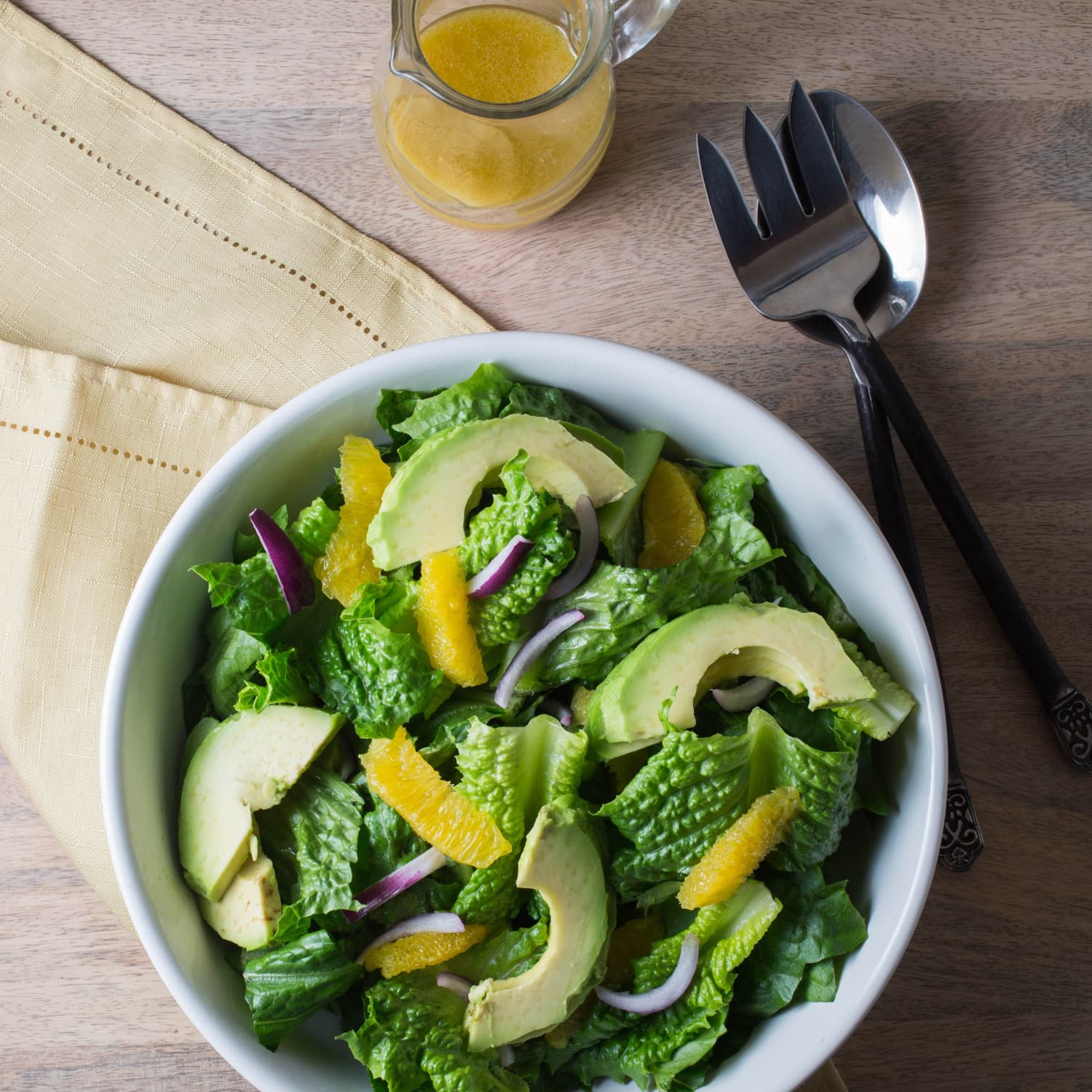 orange dressing for green salad