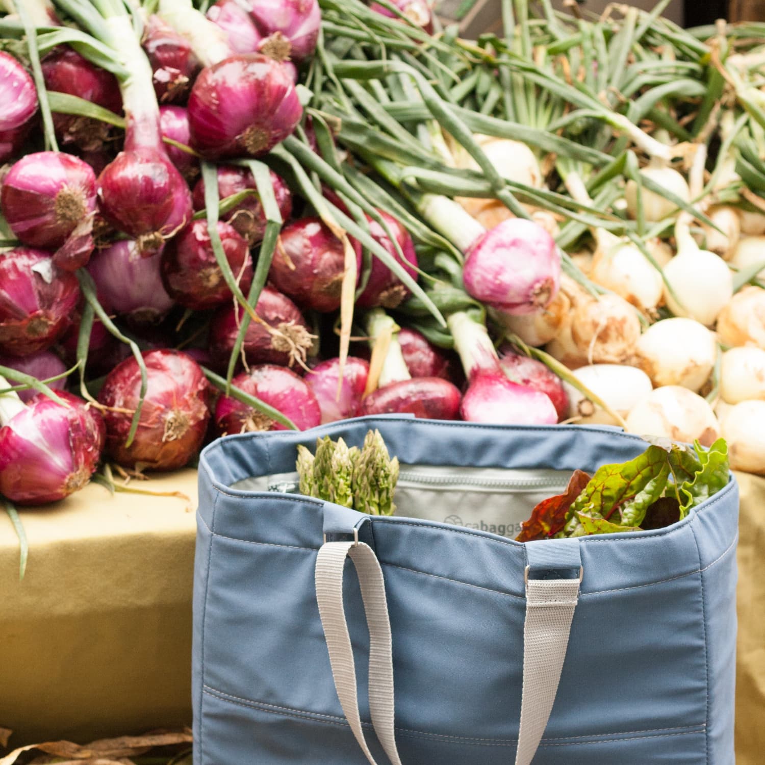 The Cabaggage Tote Solves Many of Your Farmers Market Dilemmas