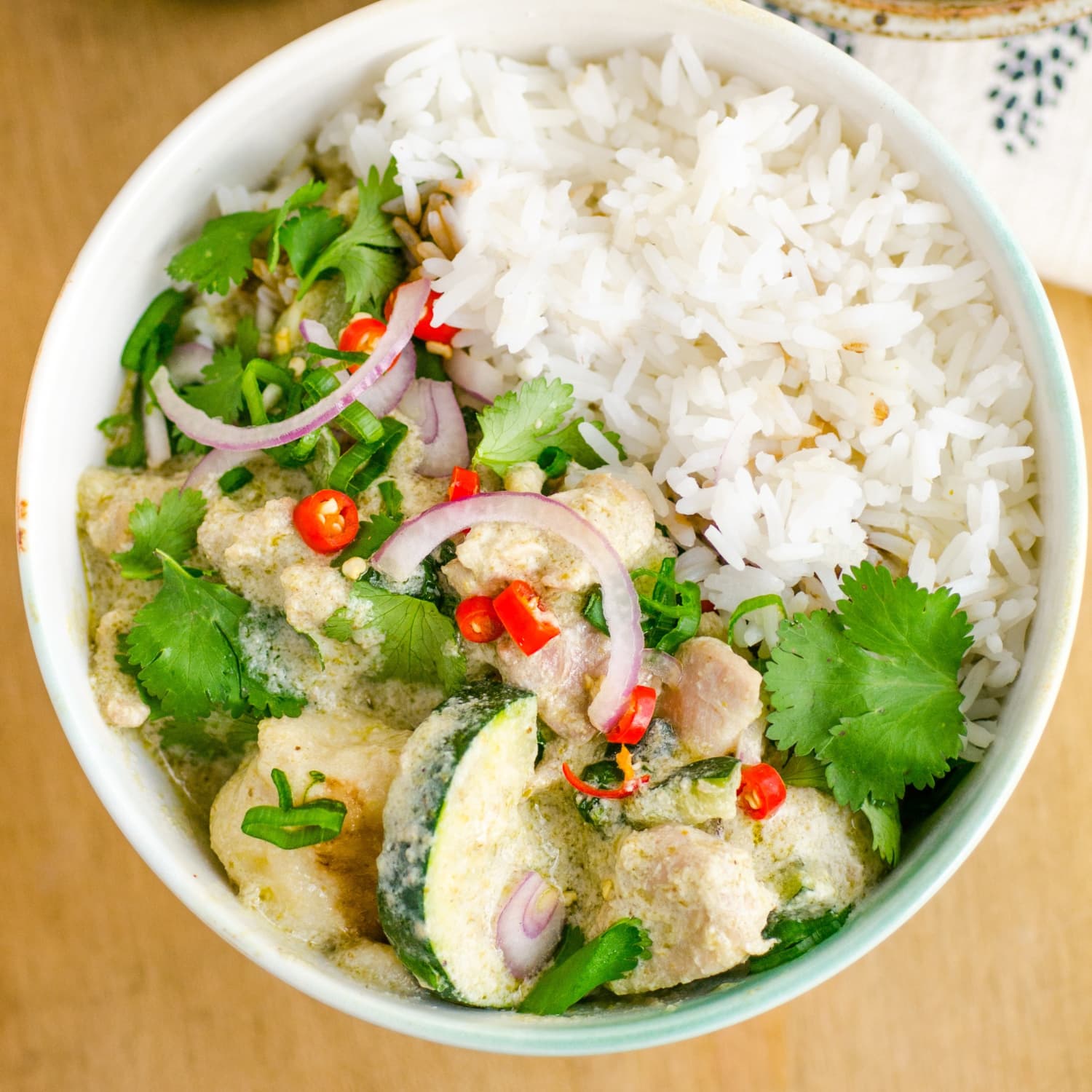 Recipe for thai new arrivals green curry with chicken