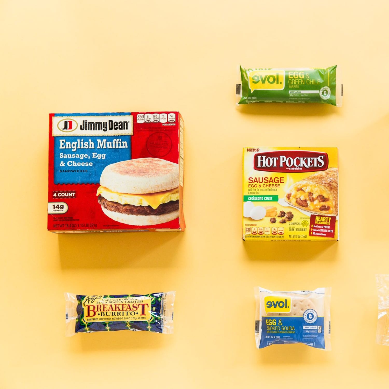 Frozen online breakfast sandwiches