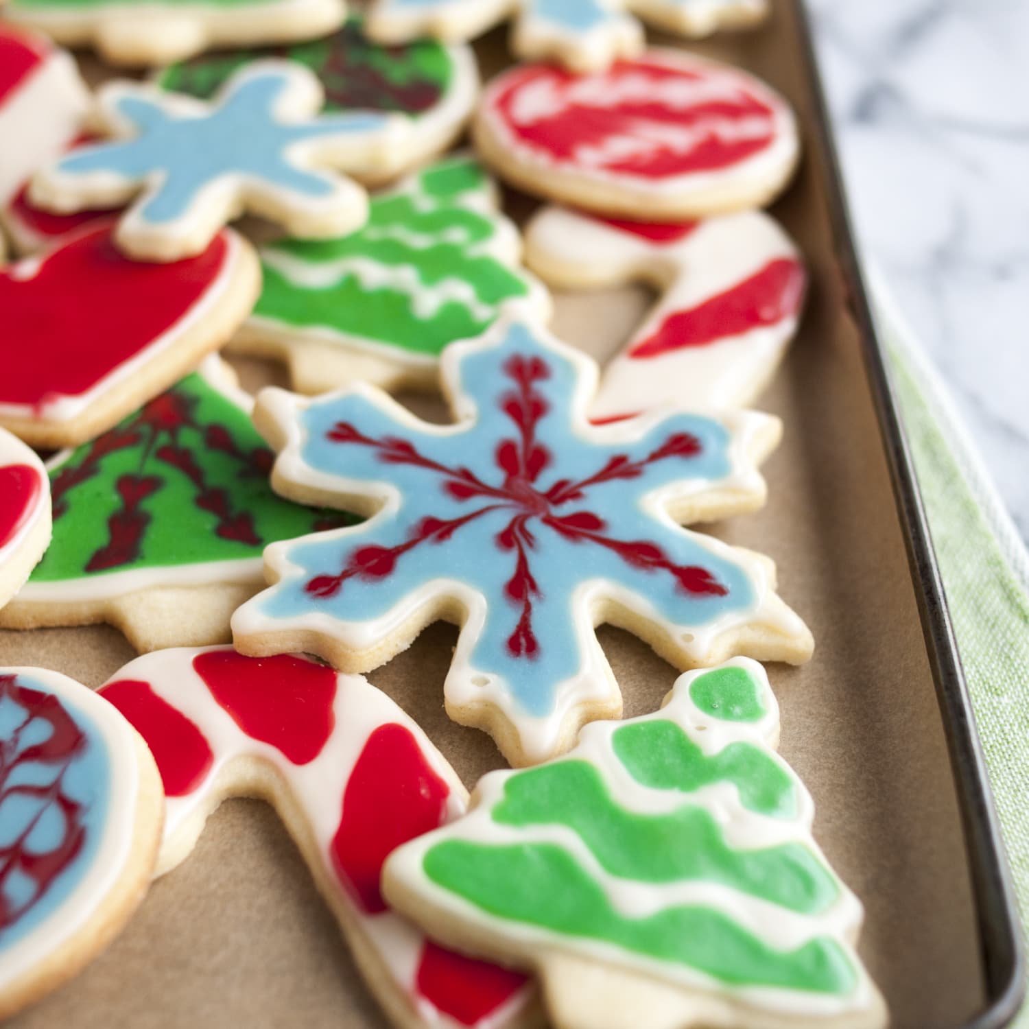 Royal Icing Christmas Cookie Ideas / Konsait 36pack cookie stencil