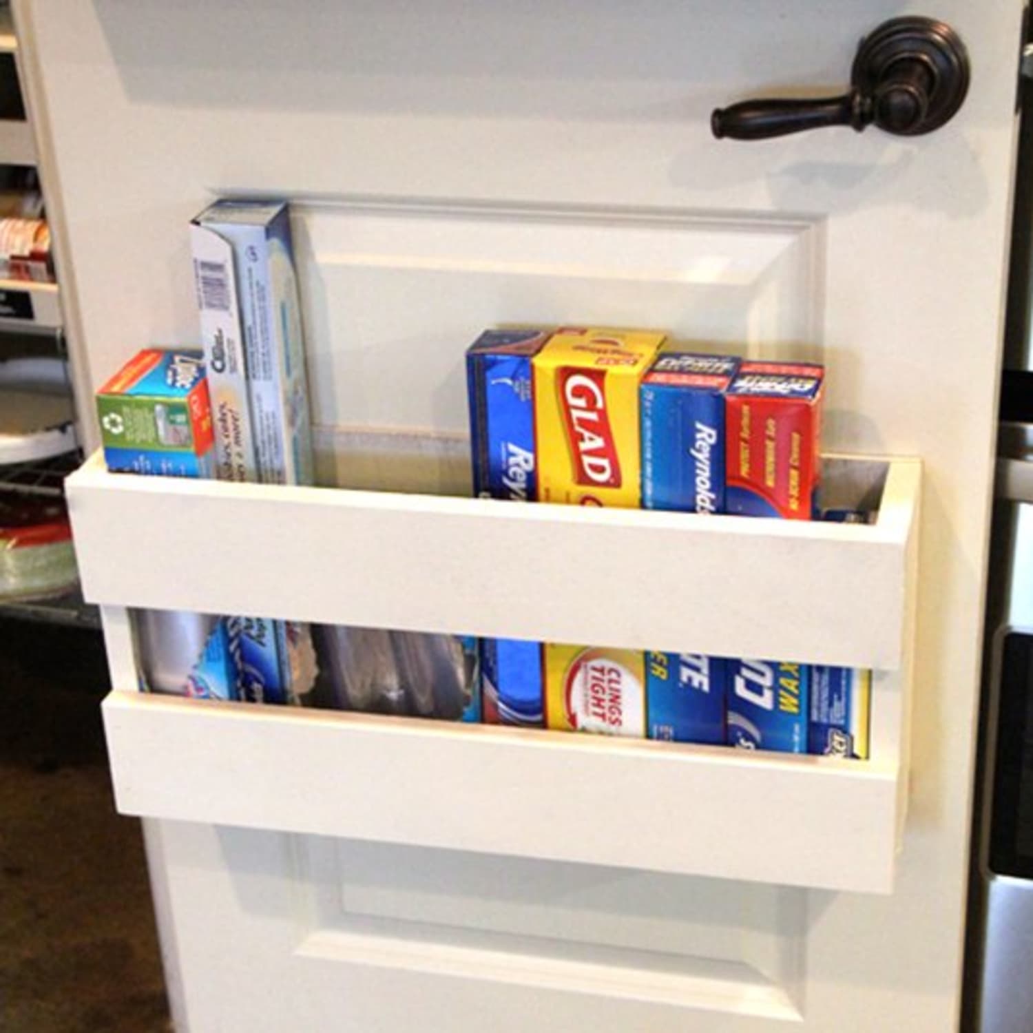 Foil and plastic 2025 wrap organizer