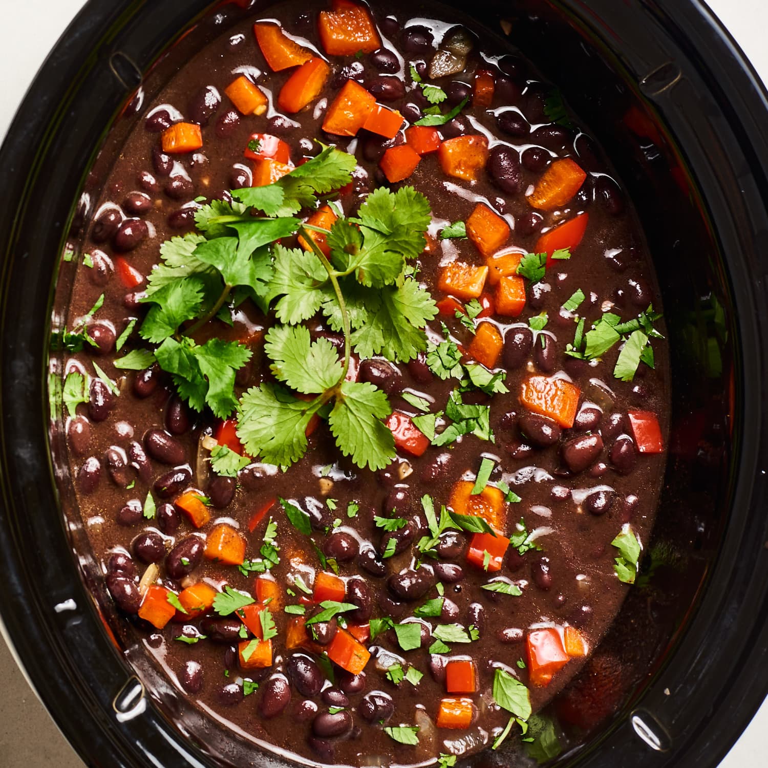Bean soup outlet slow cooker