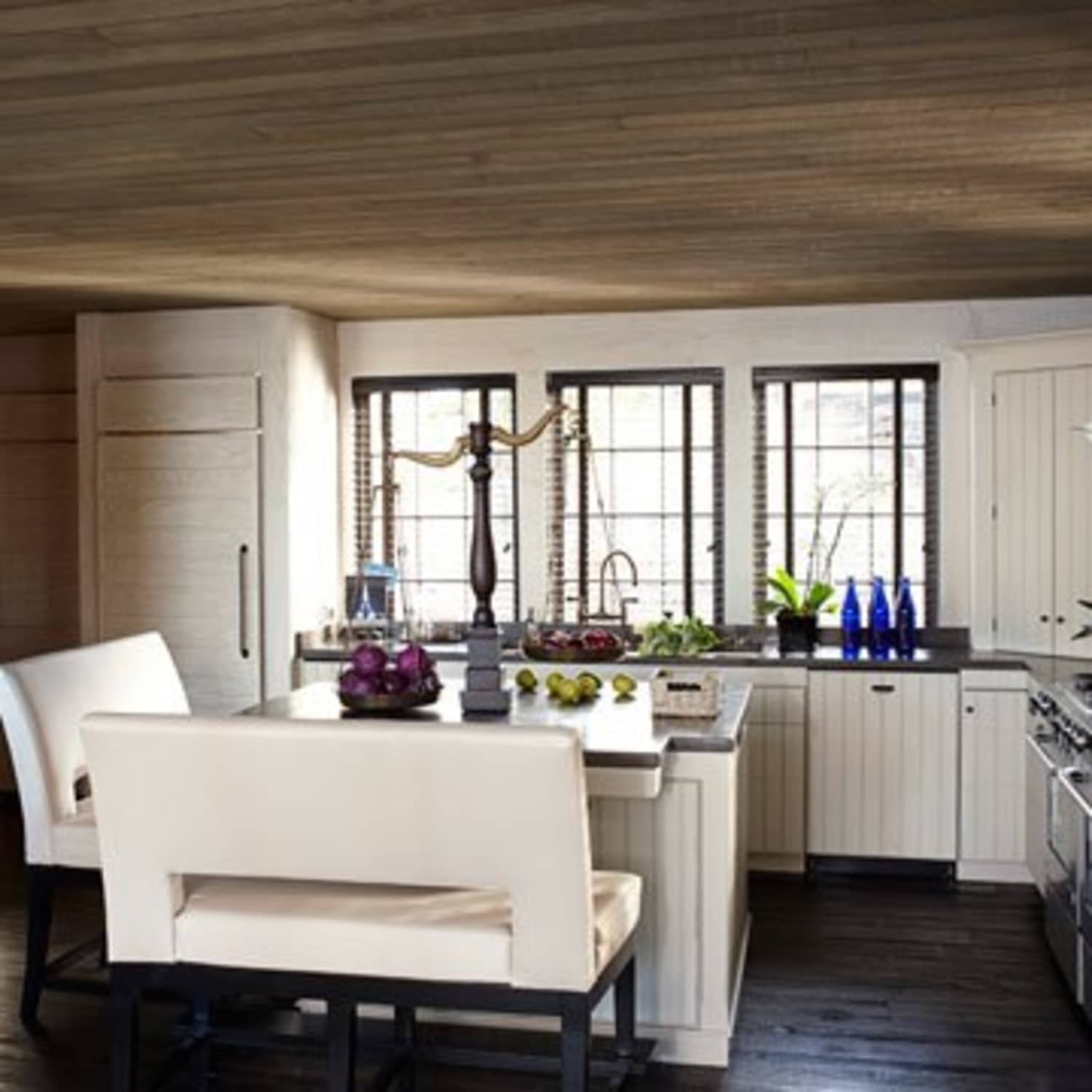 High bench for kitchen clearance island