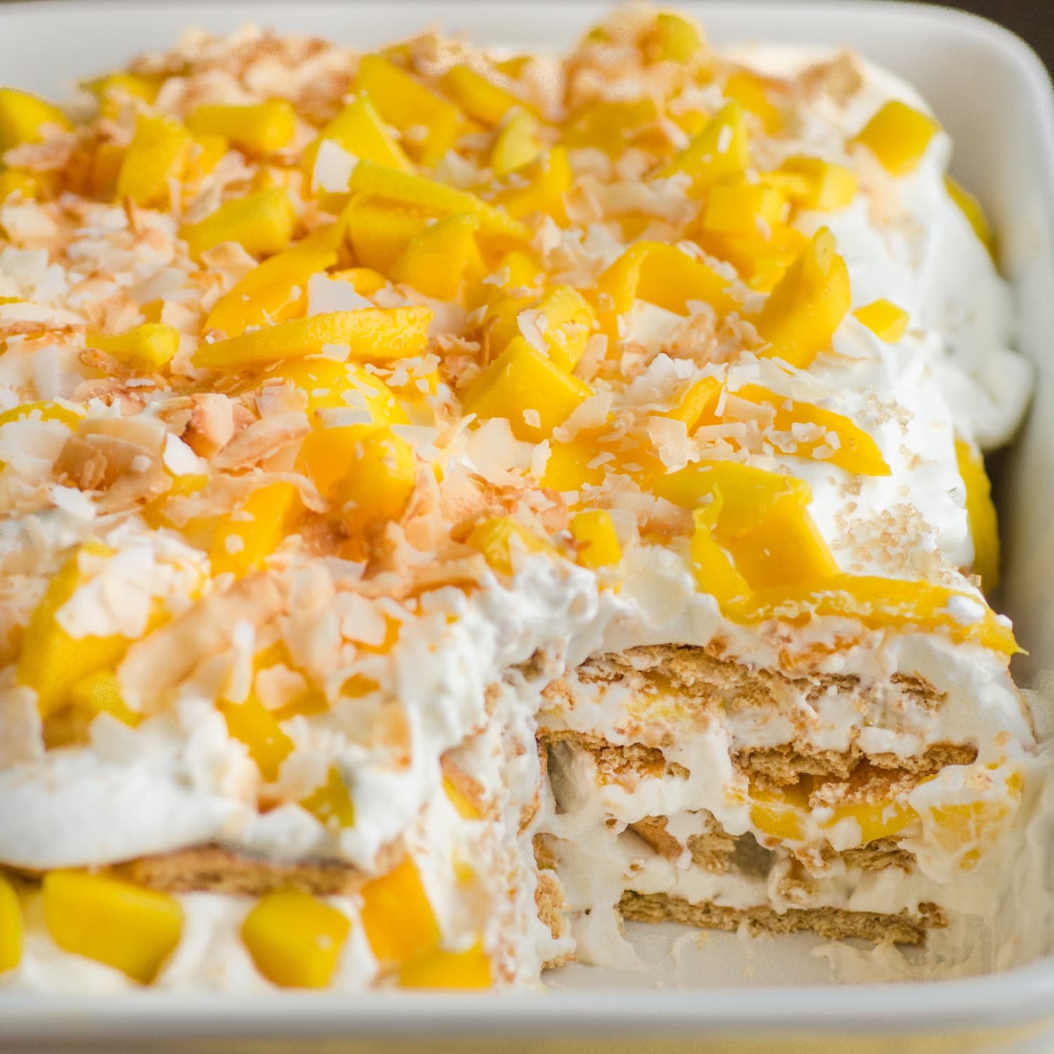 Recipe Mango Coconut Icebox Cake
