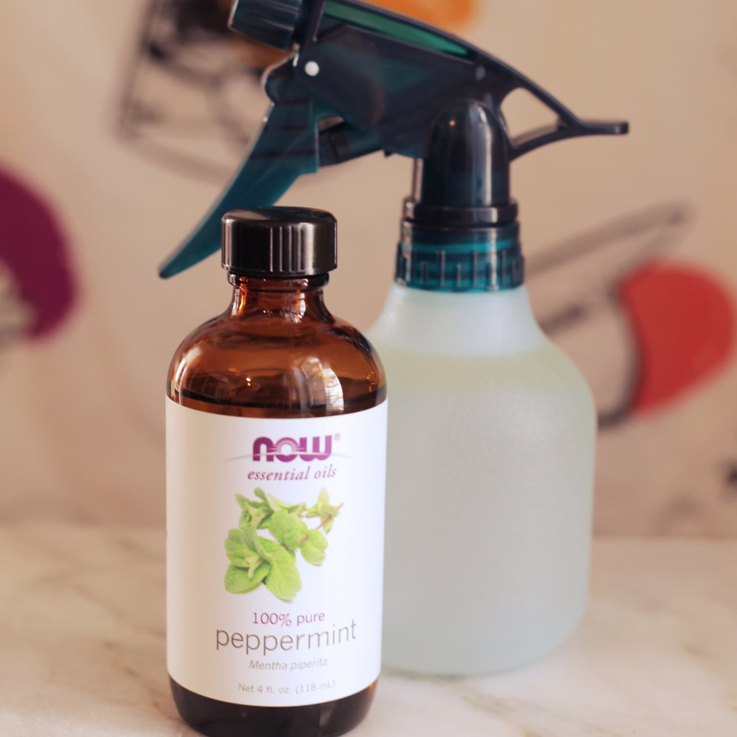 Peppermint oil sales spray