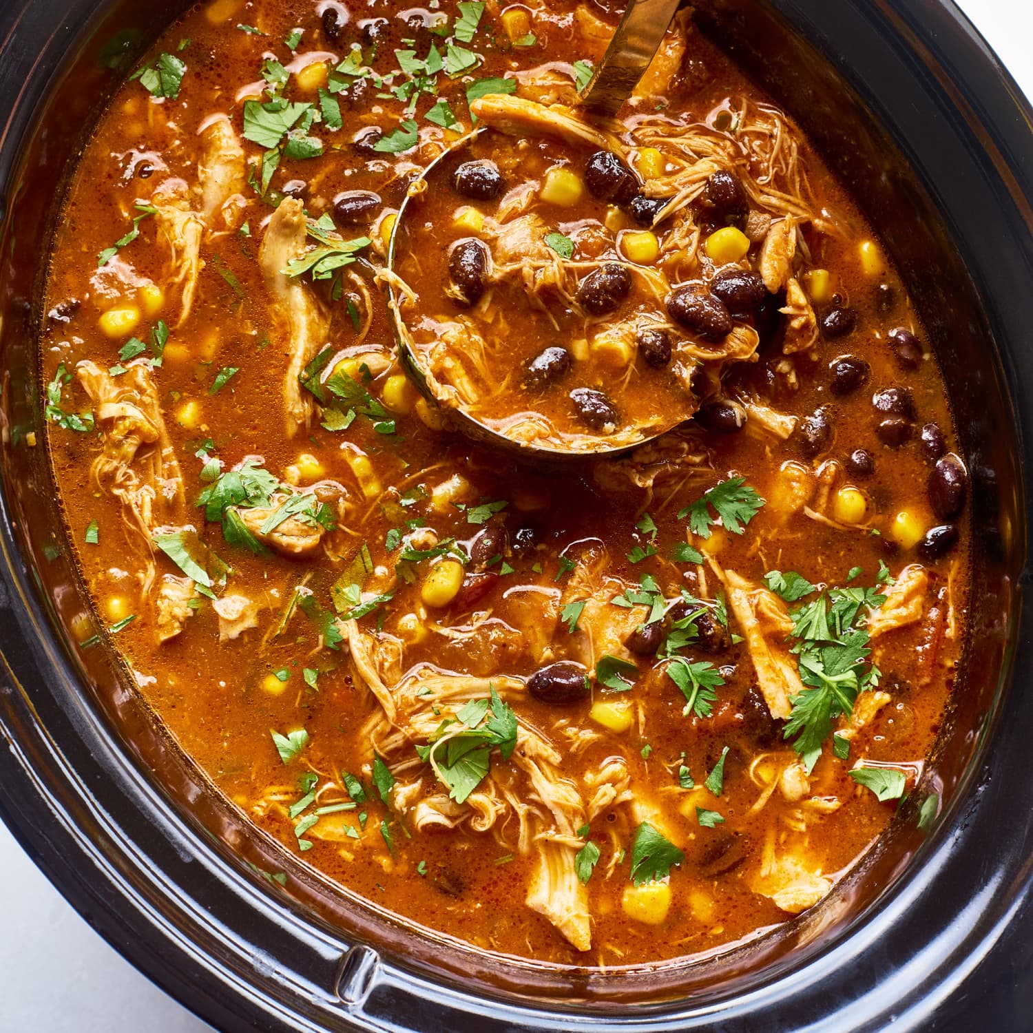 Recipe Slow Cooker Chicken Enchilada Soup