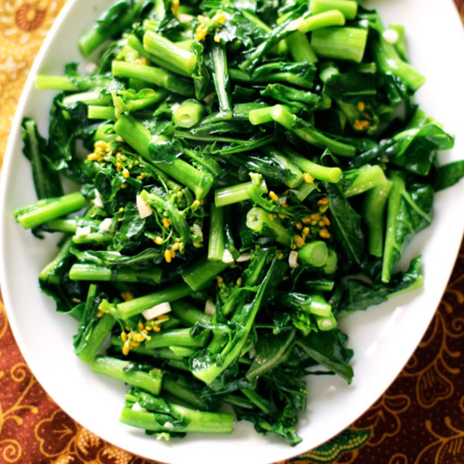 Leafy greens for side dishes