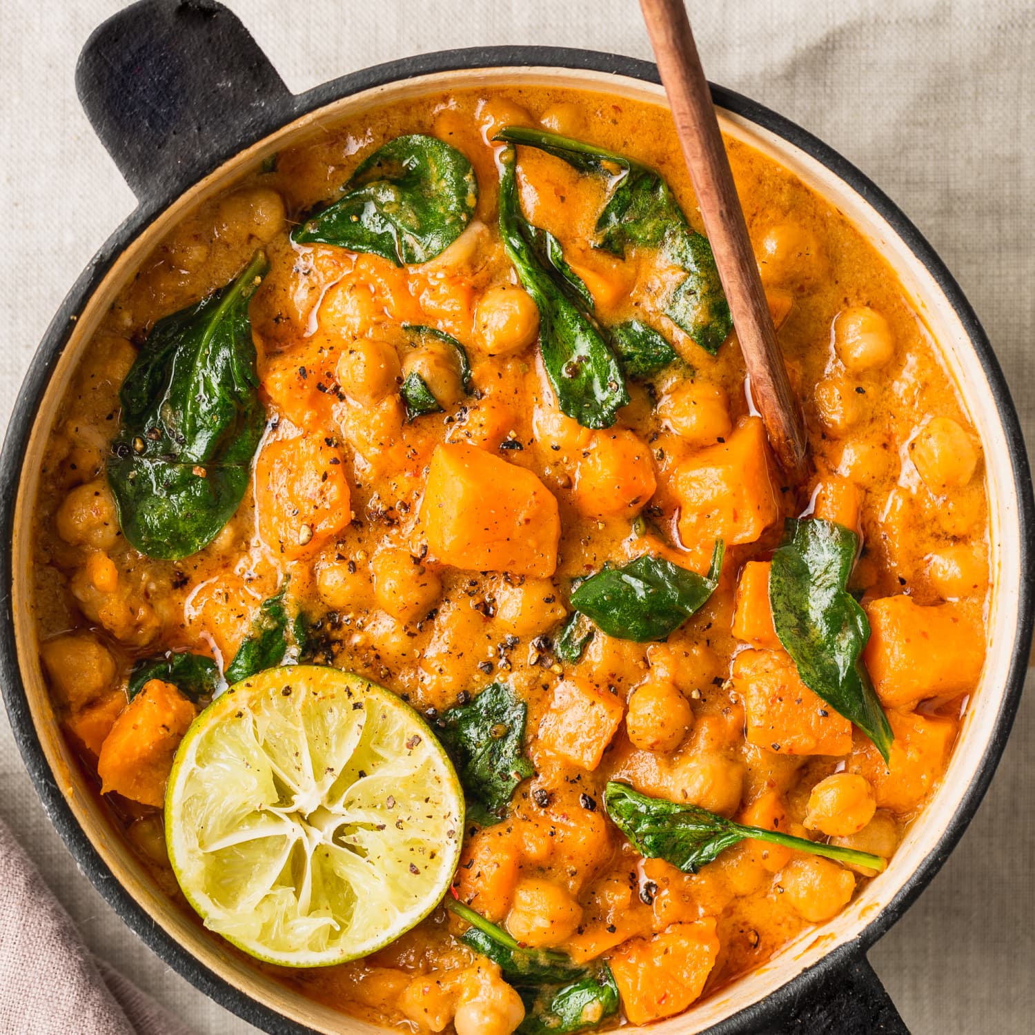 Sweet potato hotsell and spinach curry