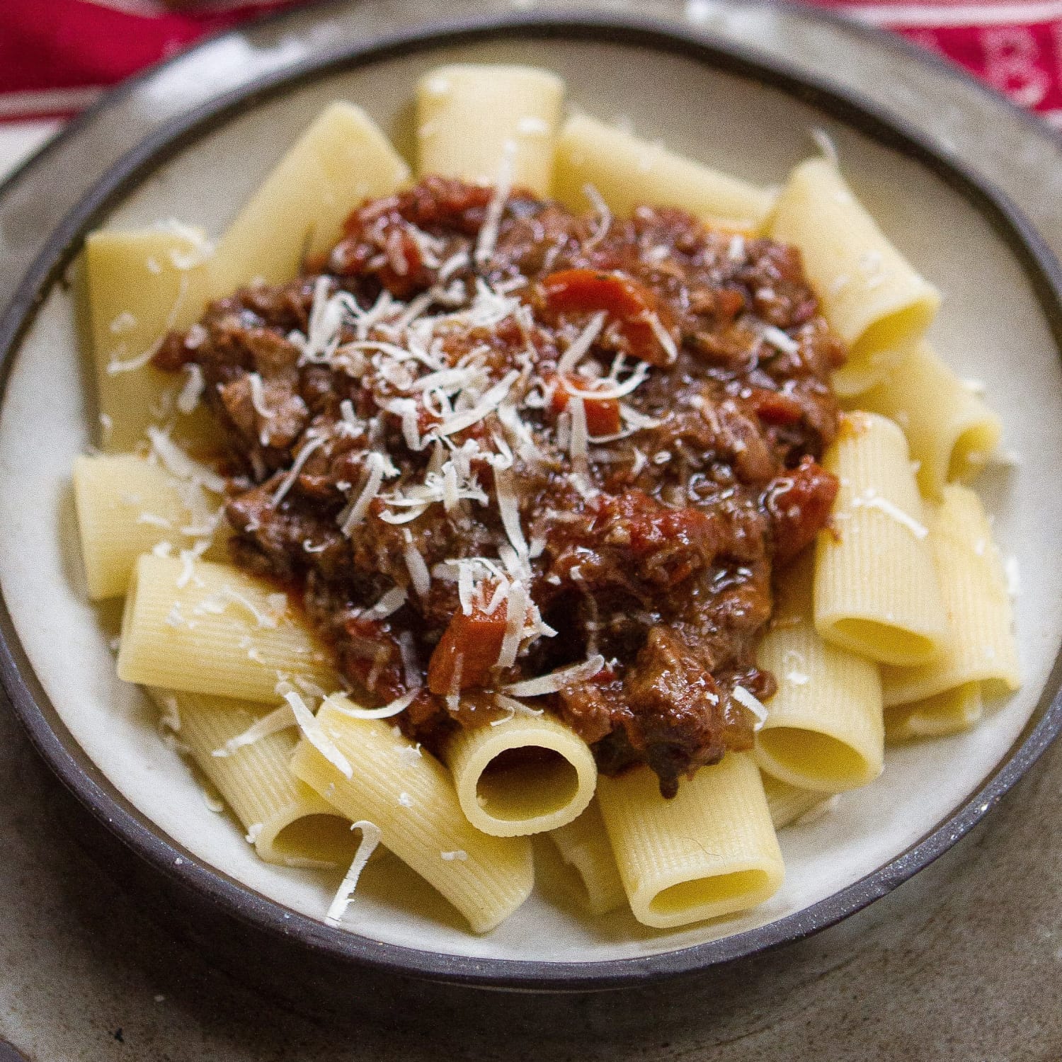 Recipe Braised Oxtail Ragu