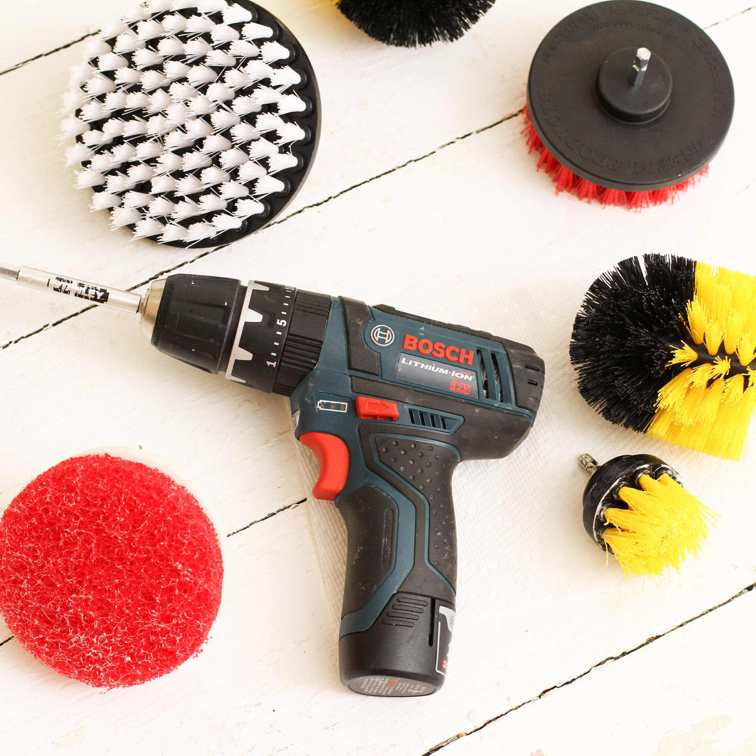 Brush for drill machine deals