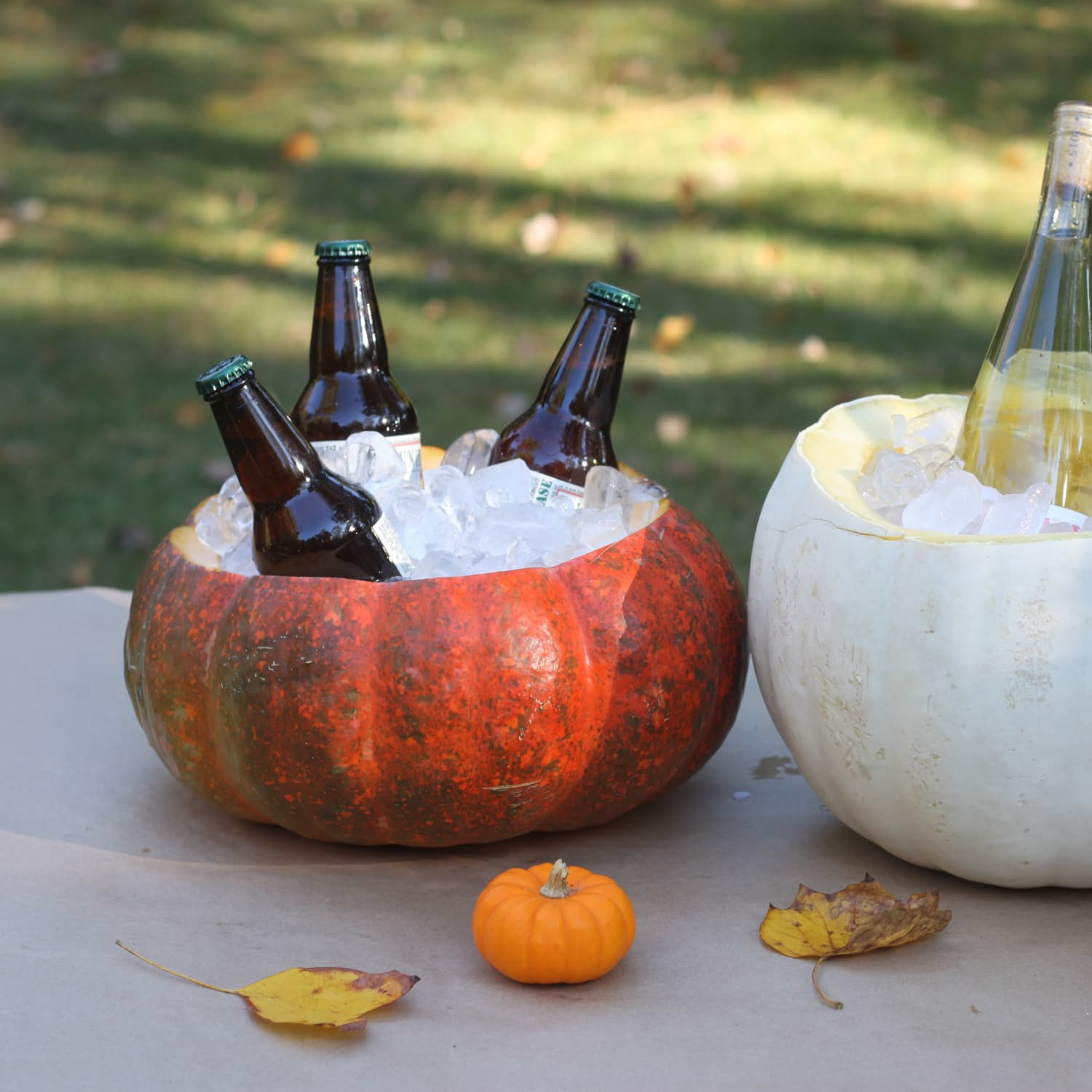 Pumpkin ice bucket sale