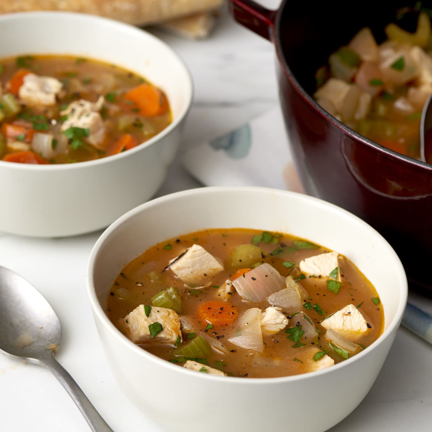 Turkey vegetable soup deals