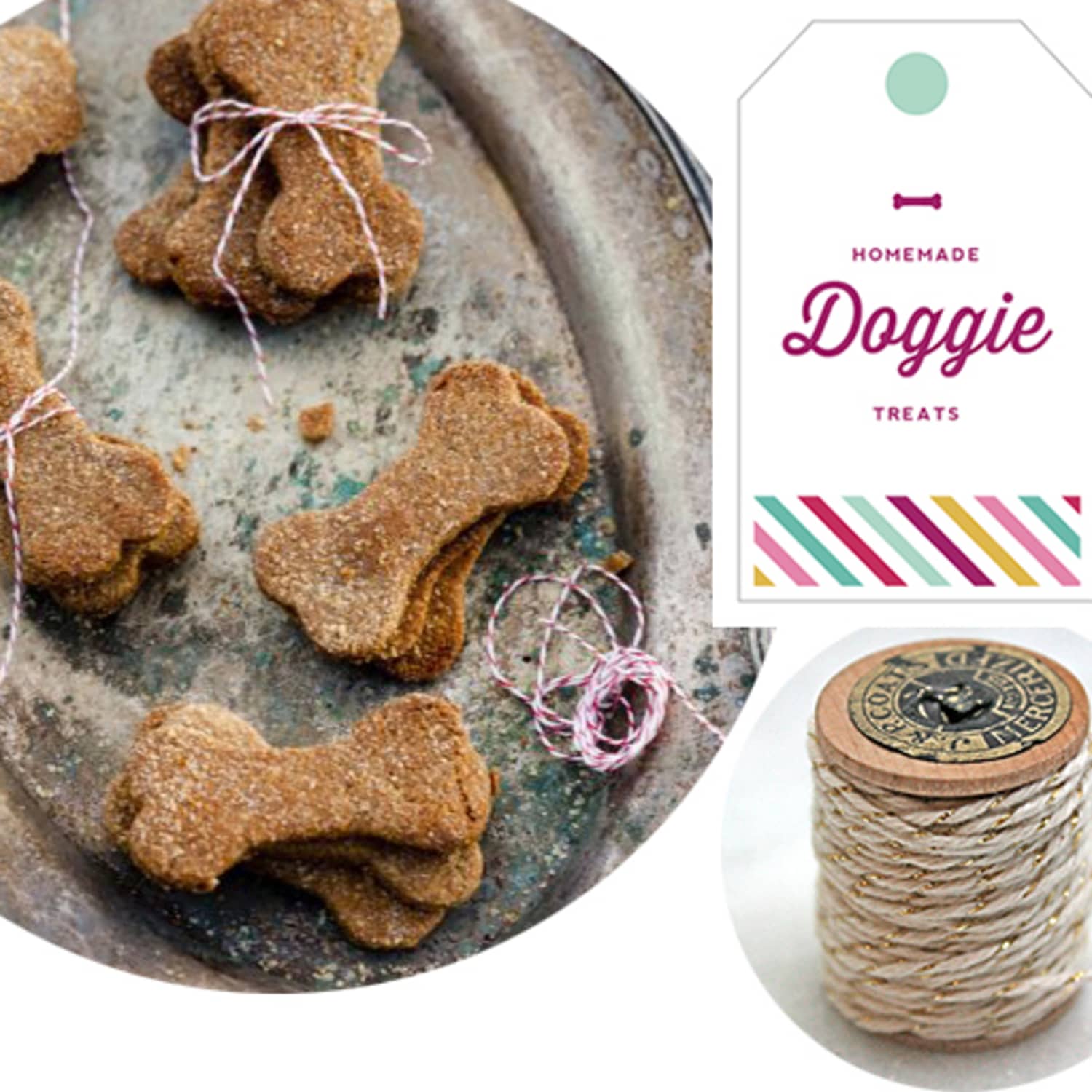 Cookie Gift Tag Homemade Dog Treats and Tags for Gifting The