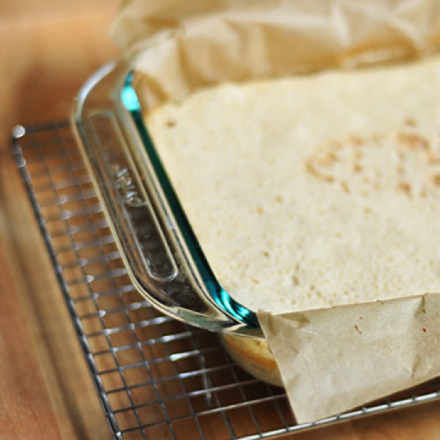 Baking Tip How to Line a Baking Pan with Parchment The Kitchn